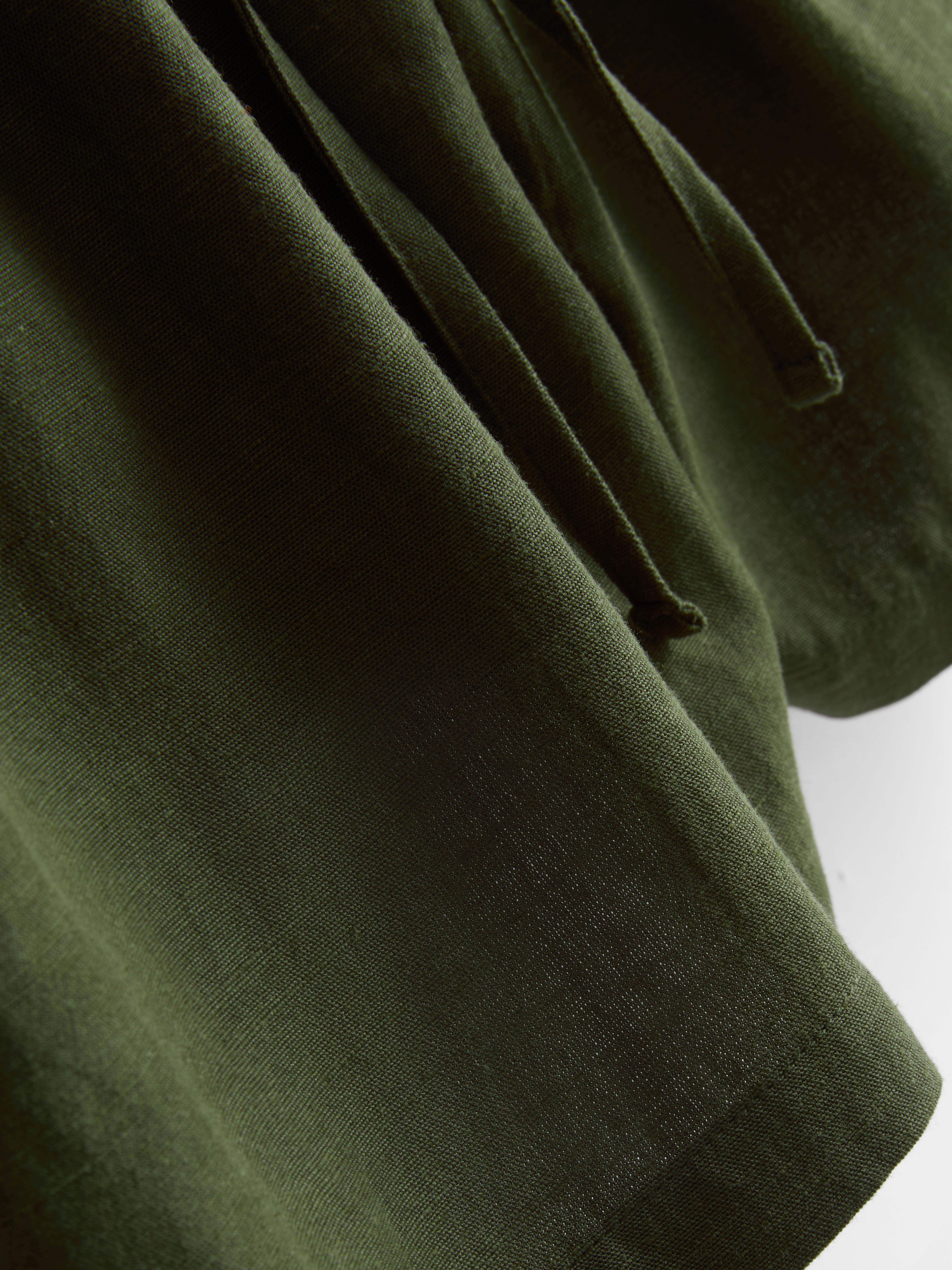 Pantaloncini in misto cotone girovita elasticizzato