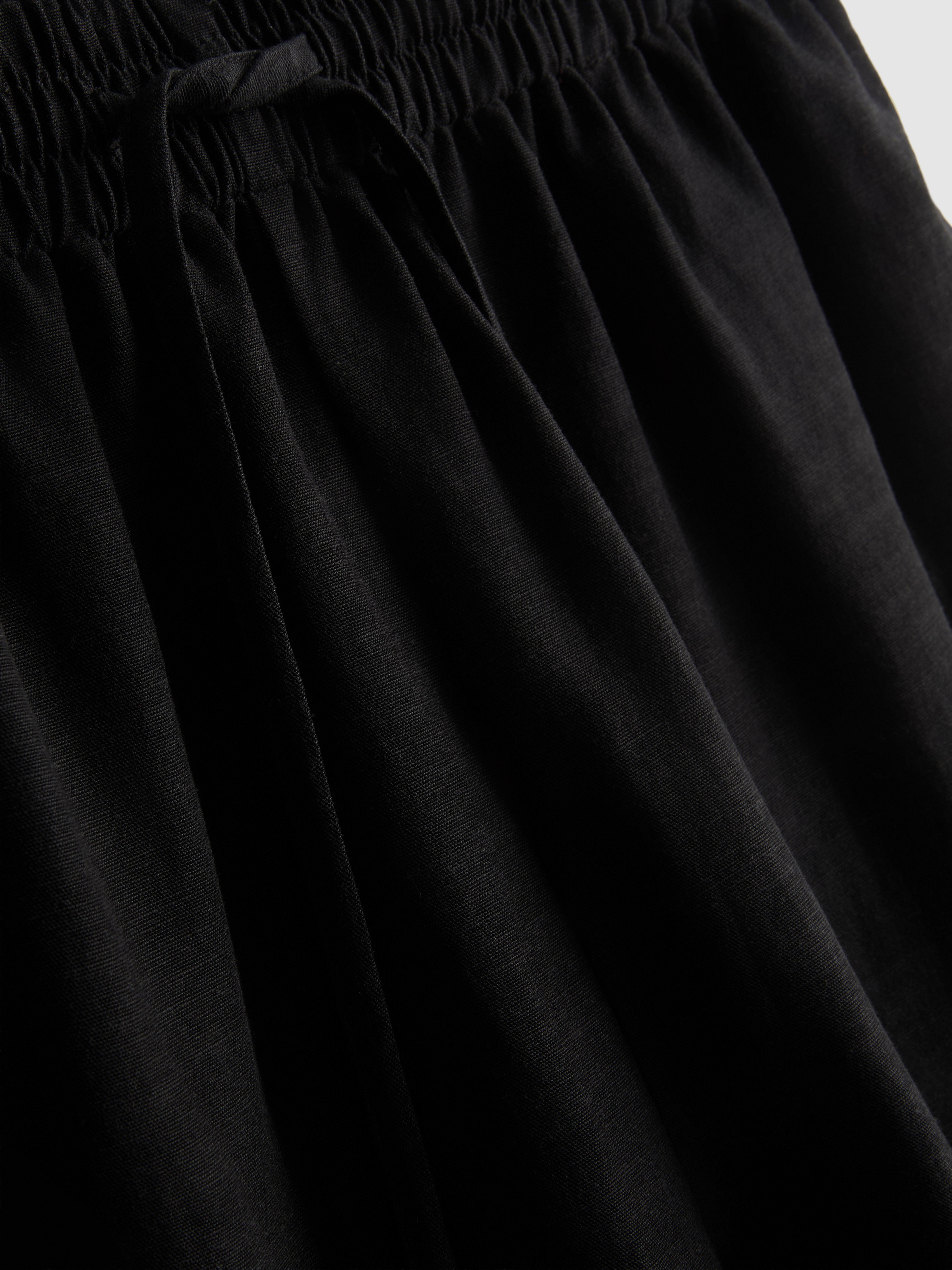 Cotton Blend Elasticated Waist Shorts