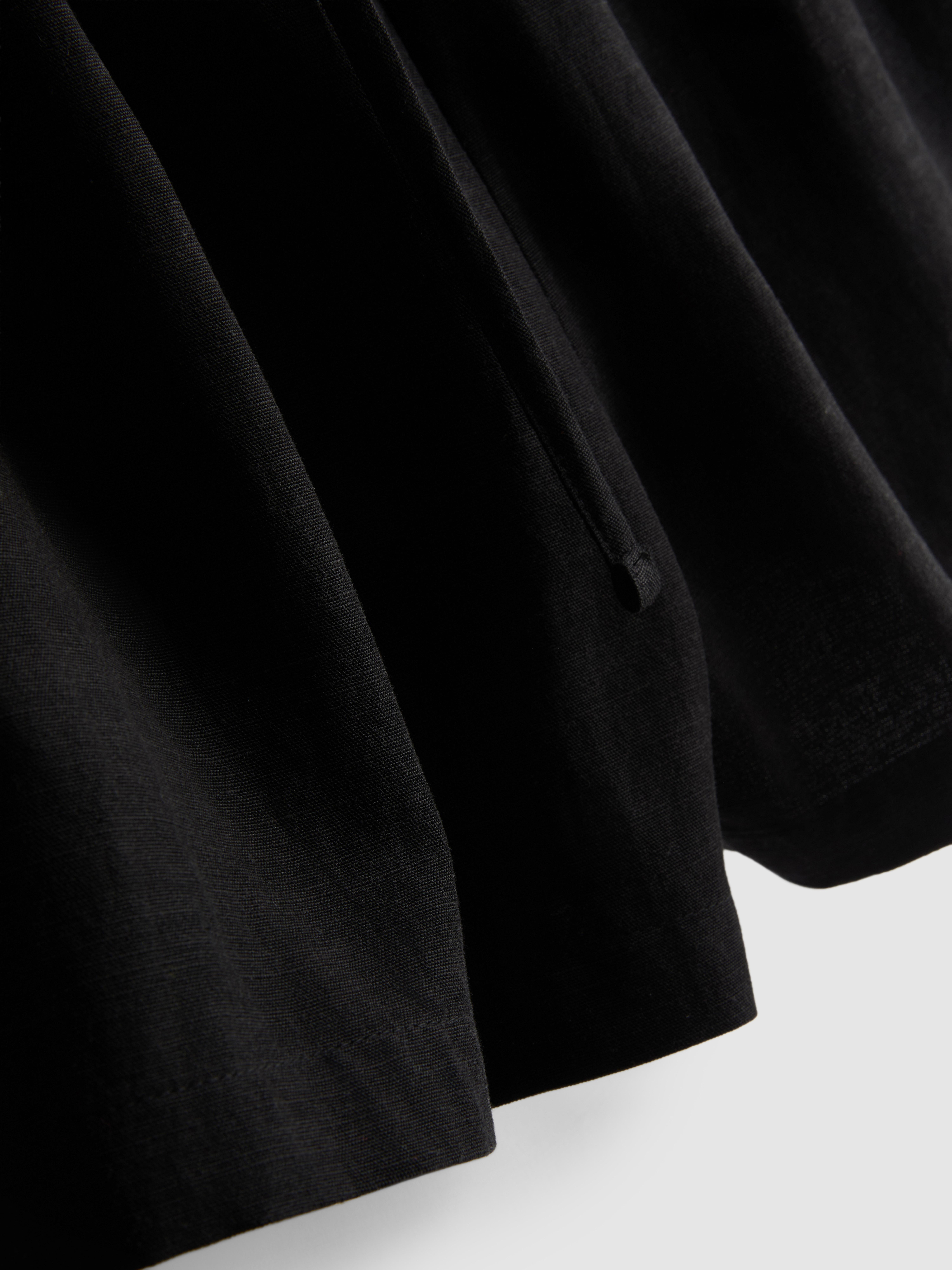 Cotton Blend Elasticated Waist Shorts