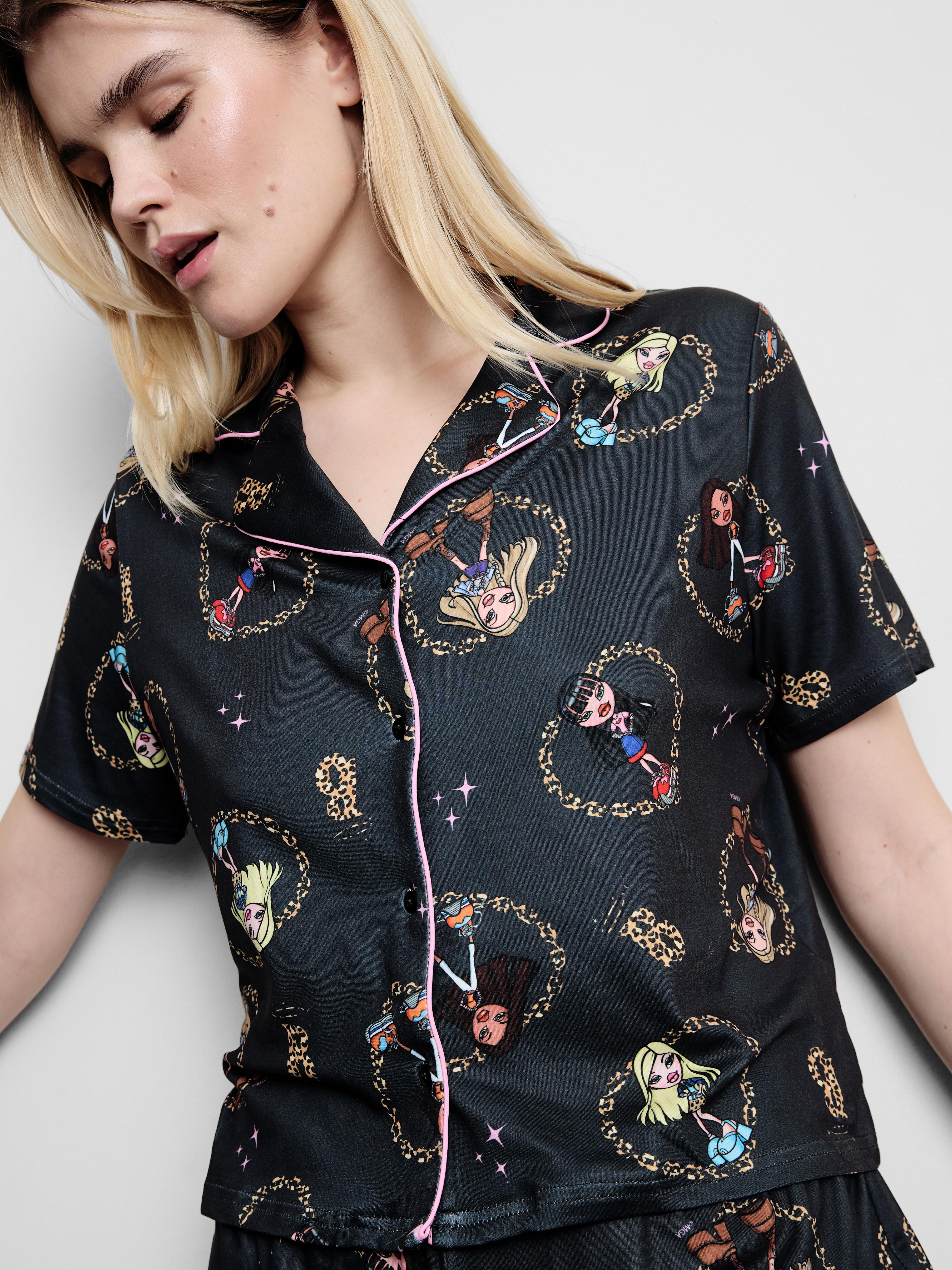 Bratz Graphic Boyfriend Shorty Pajamas