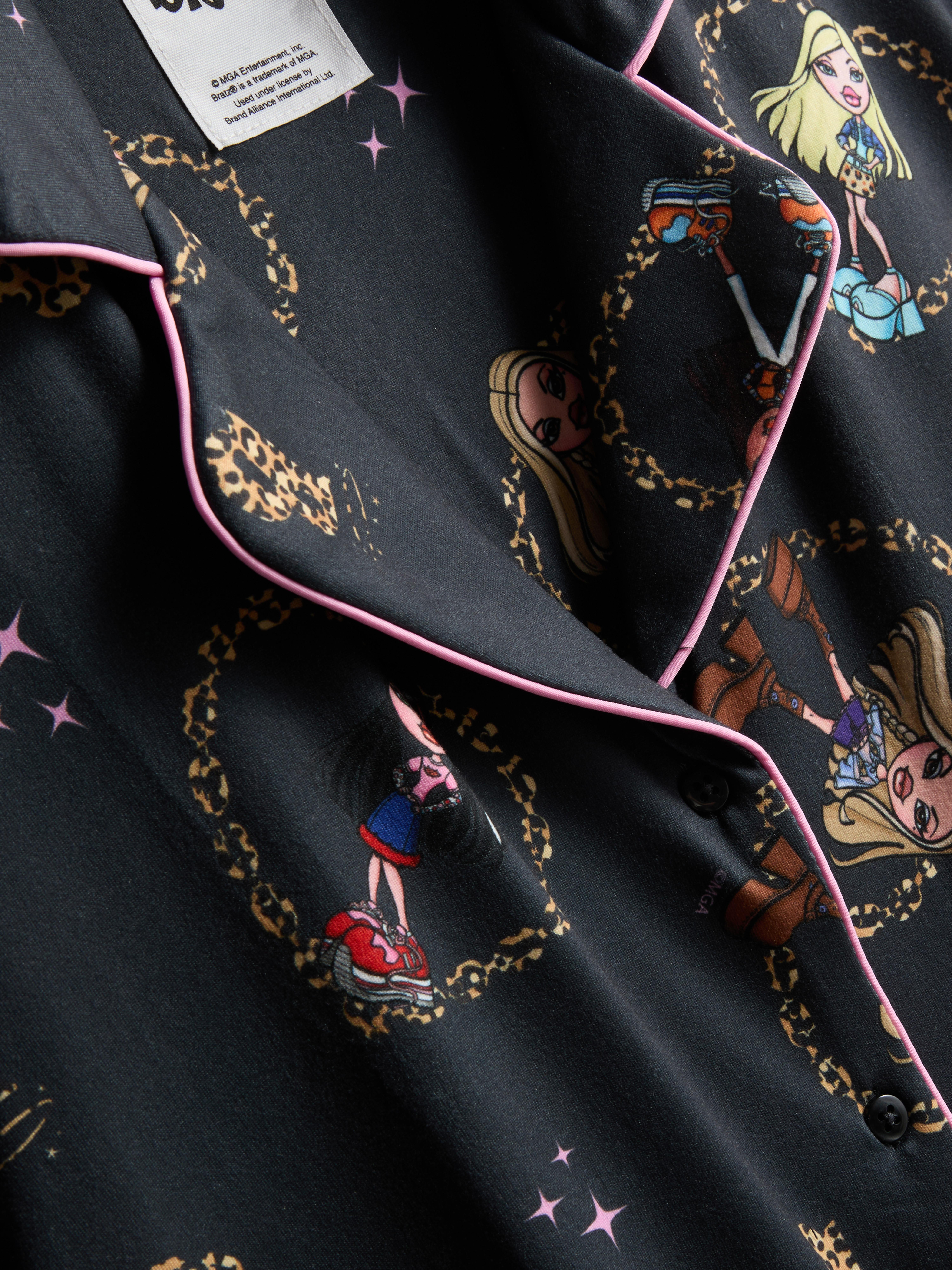 Bratz Graphic Boyfriend Shorty Pajamas