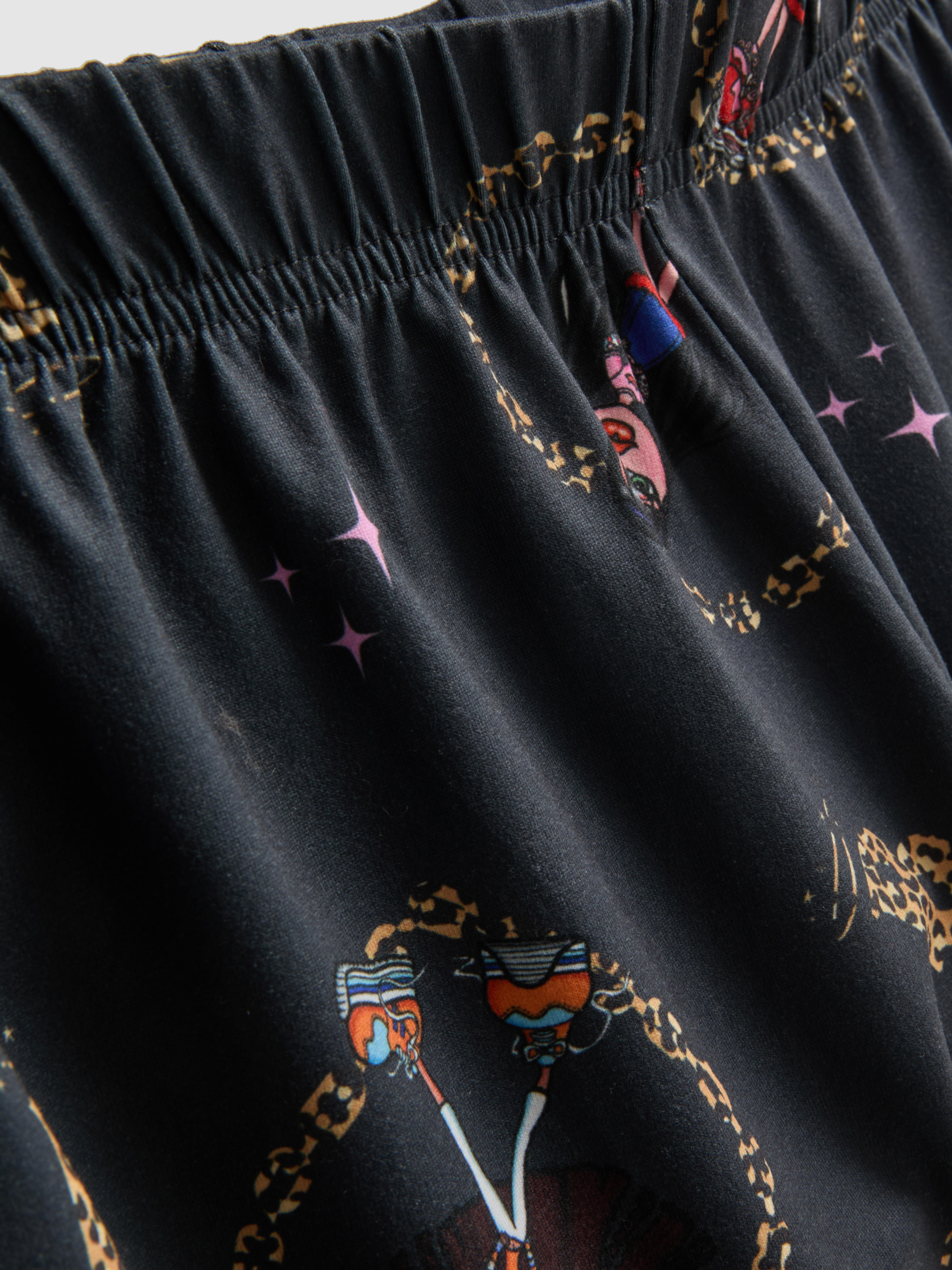 Korte boyfriend-pyjama met print Bratz