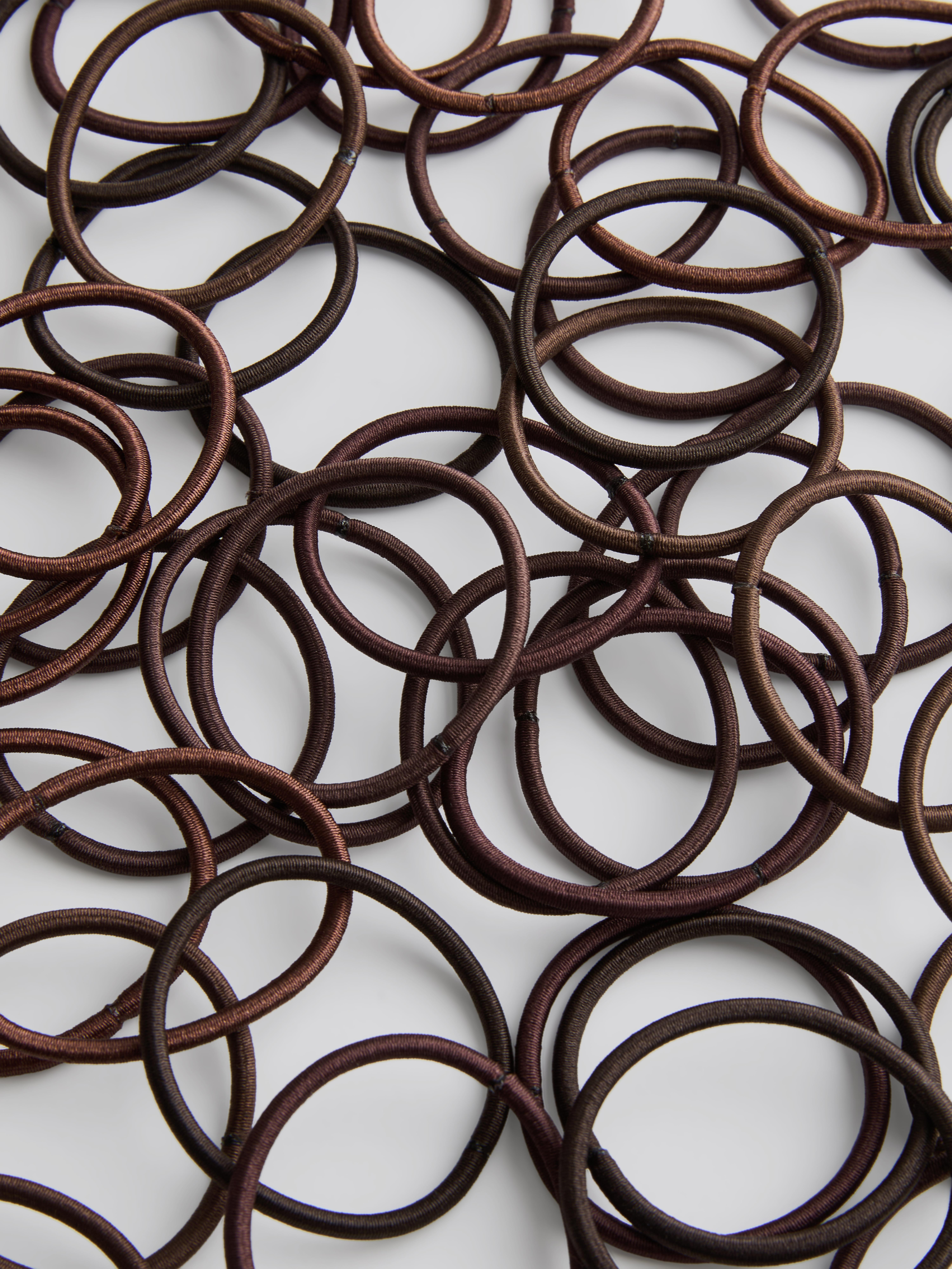 Grube gumki do włosów, 60 szt.