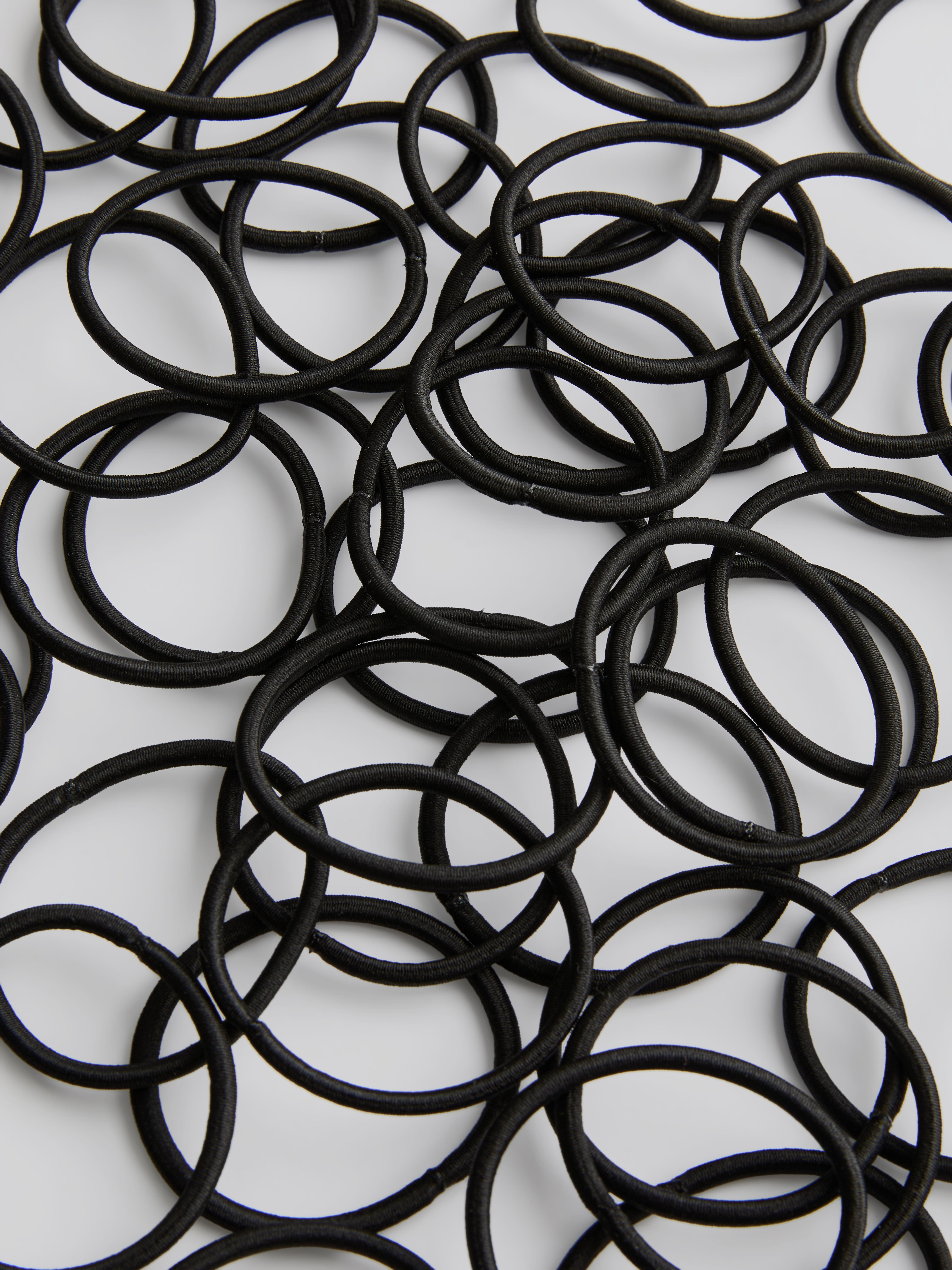 Grube gumki do włosów, 60 szt.