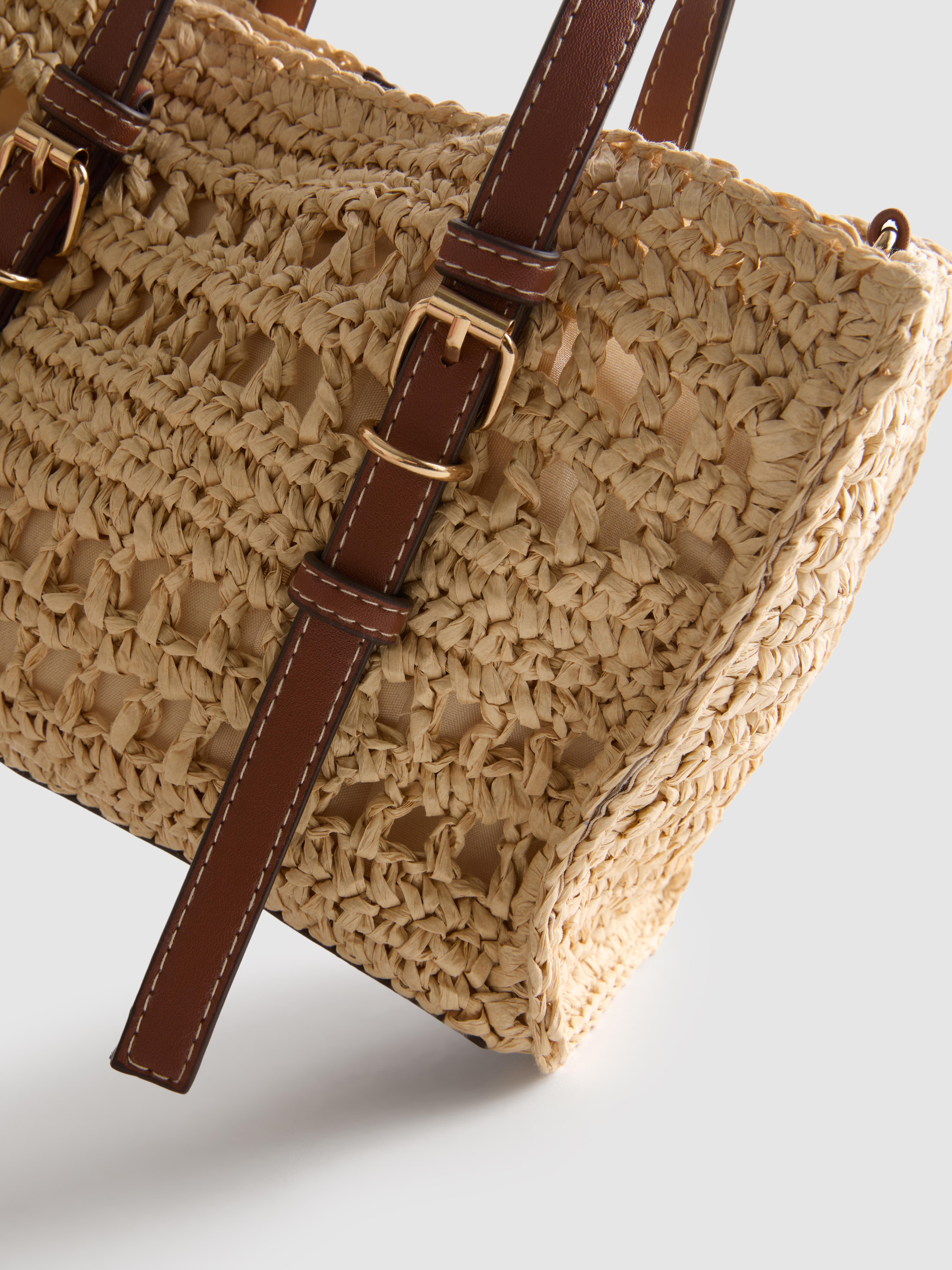 Woven Mini Tote