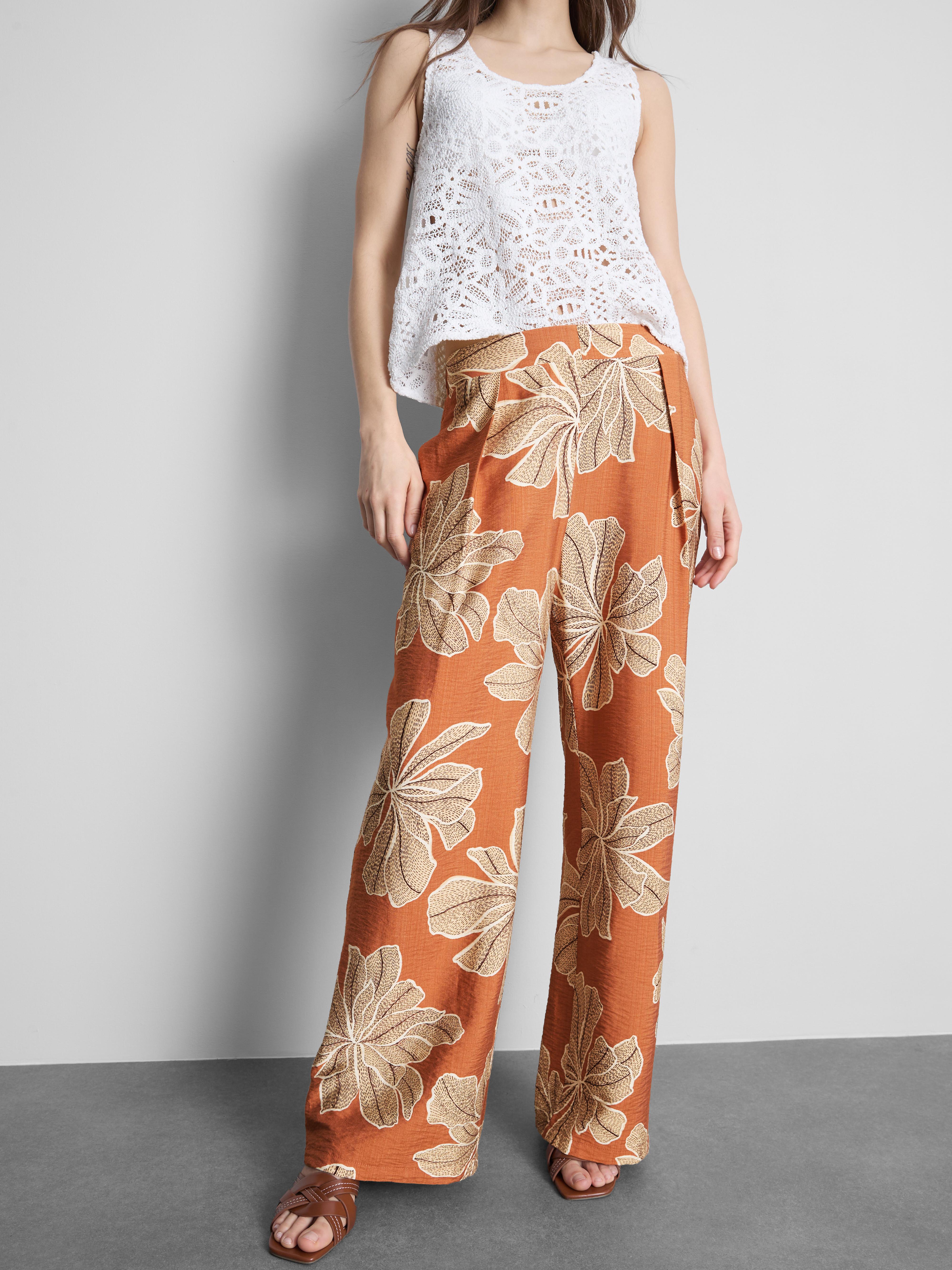 Printed Palazzo Pants