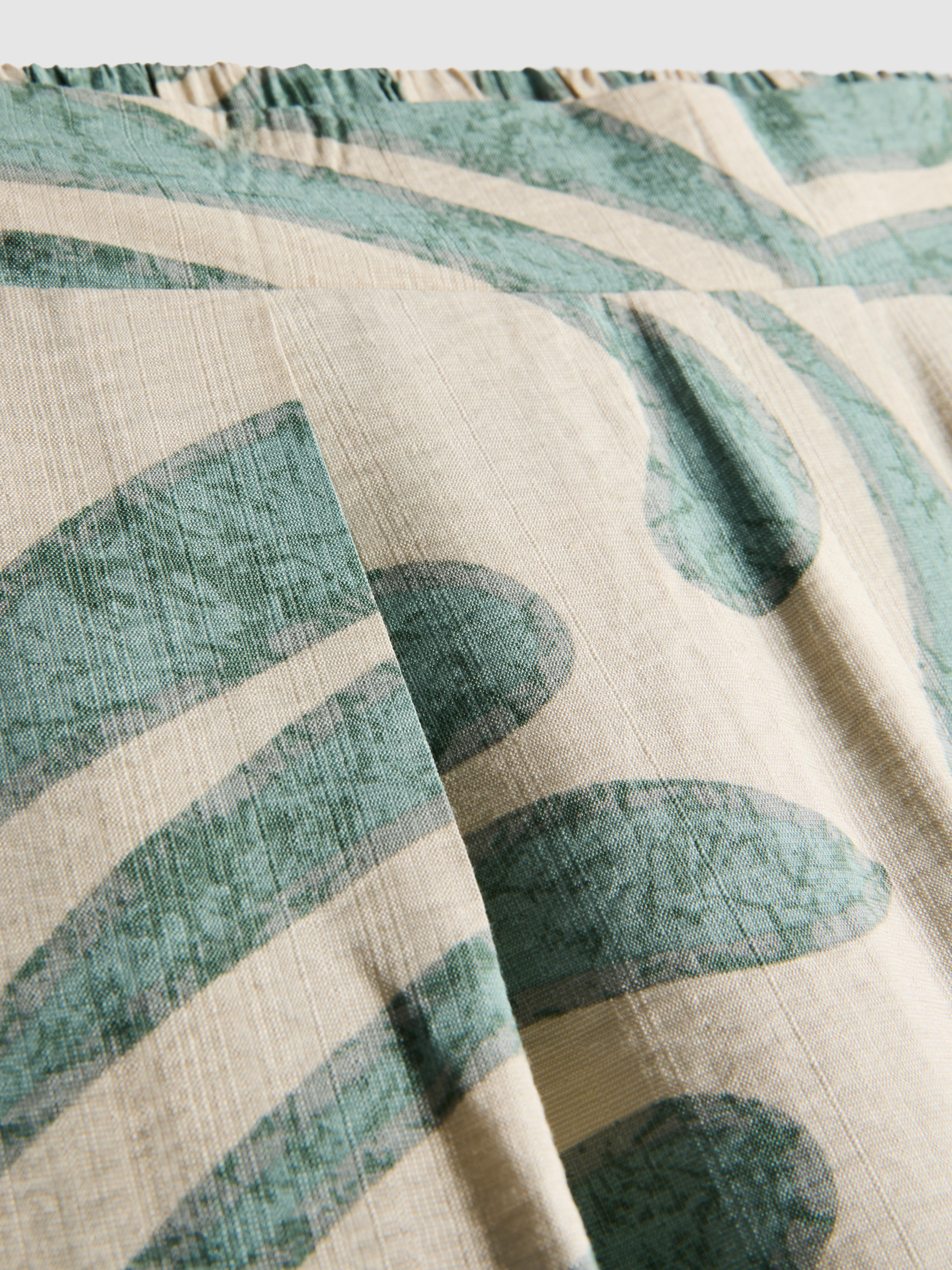 Pantalon palazzo imprimé