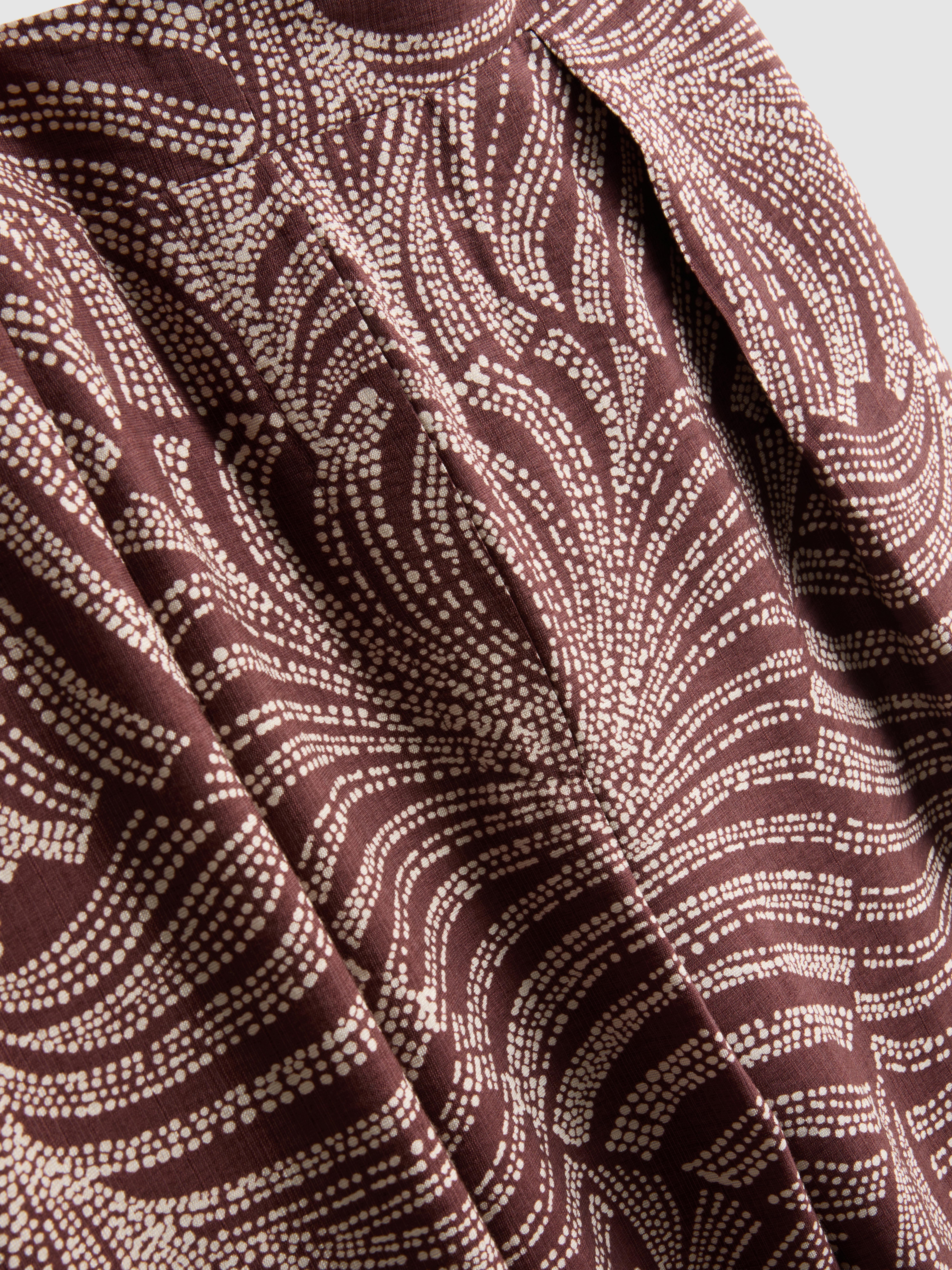 Palazzo-Hose mit Print