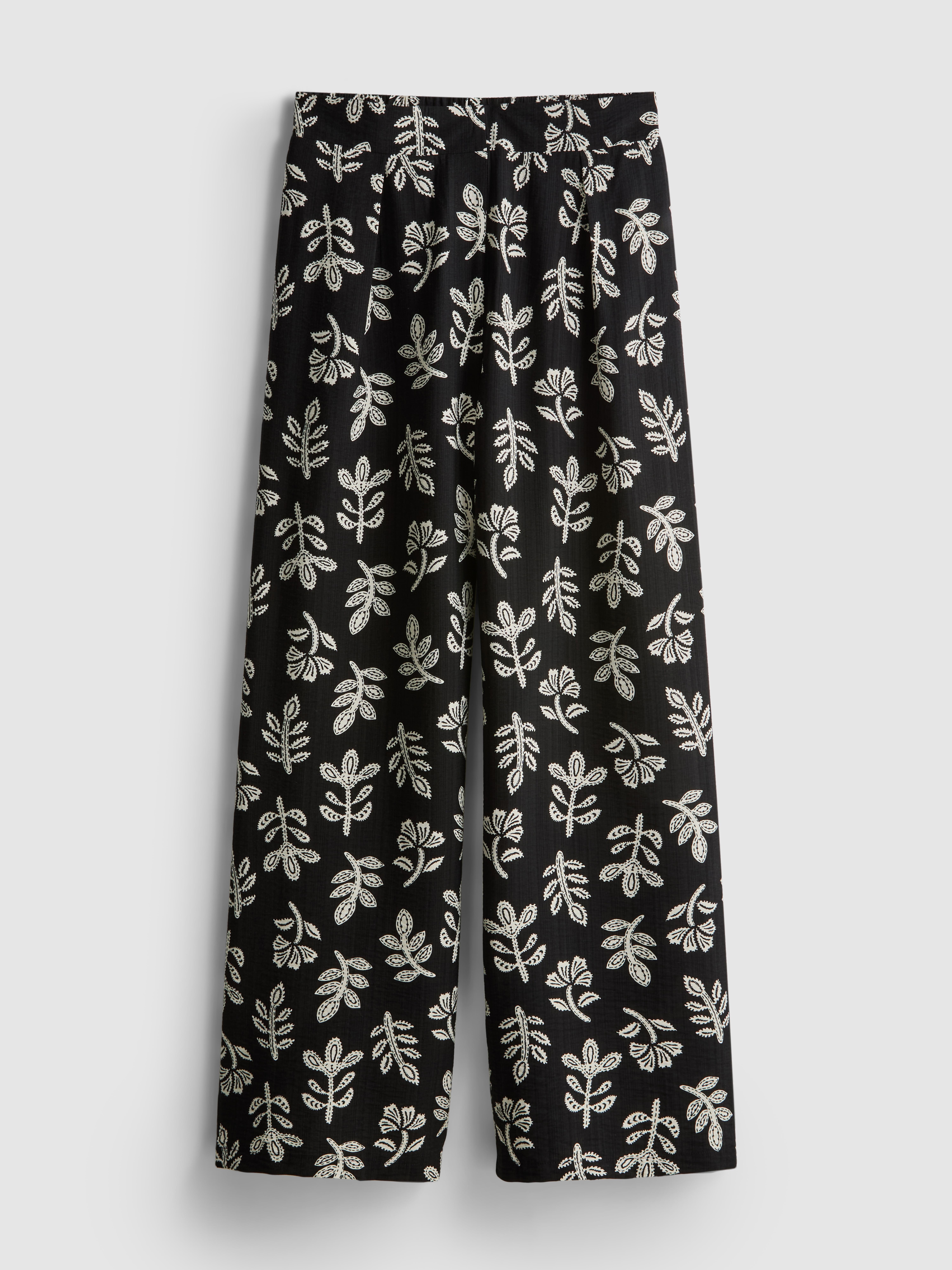 Printed Palazzo Trousers