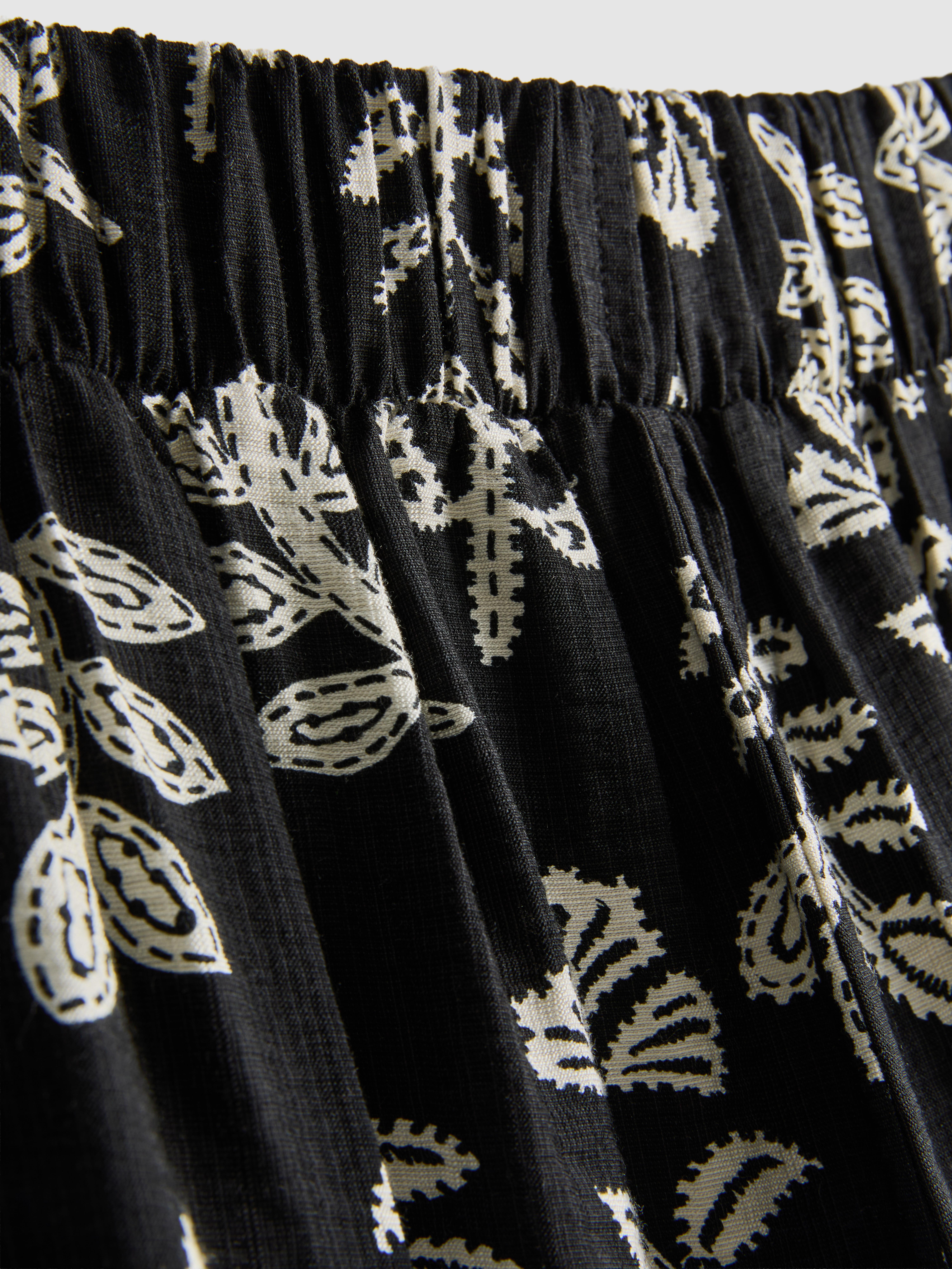 Printed Palazzo Trousers