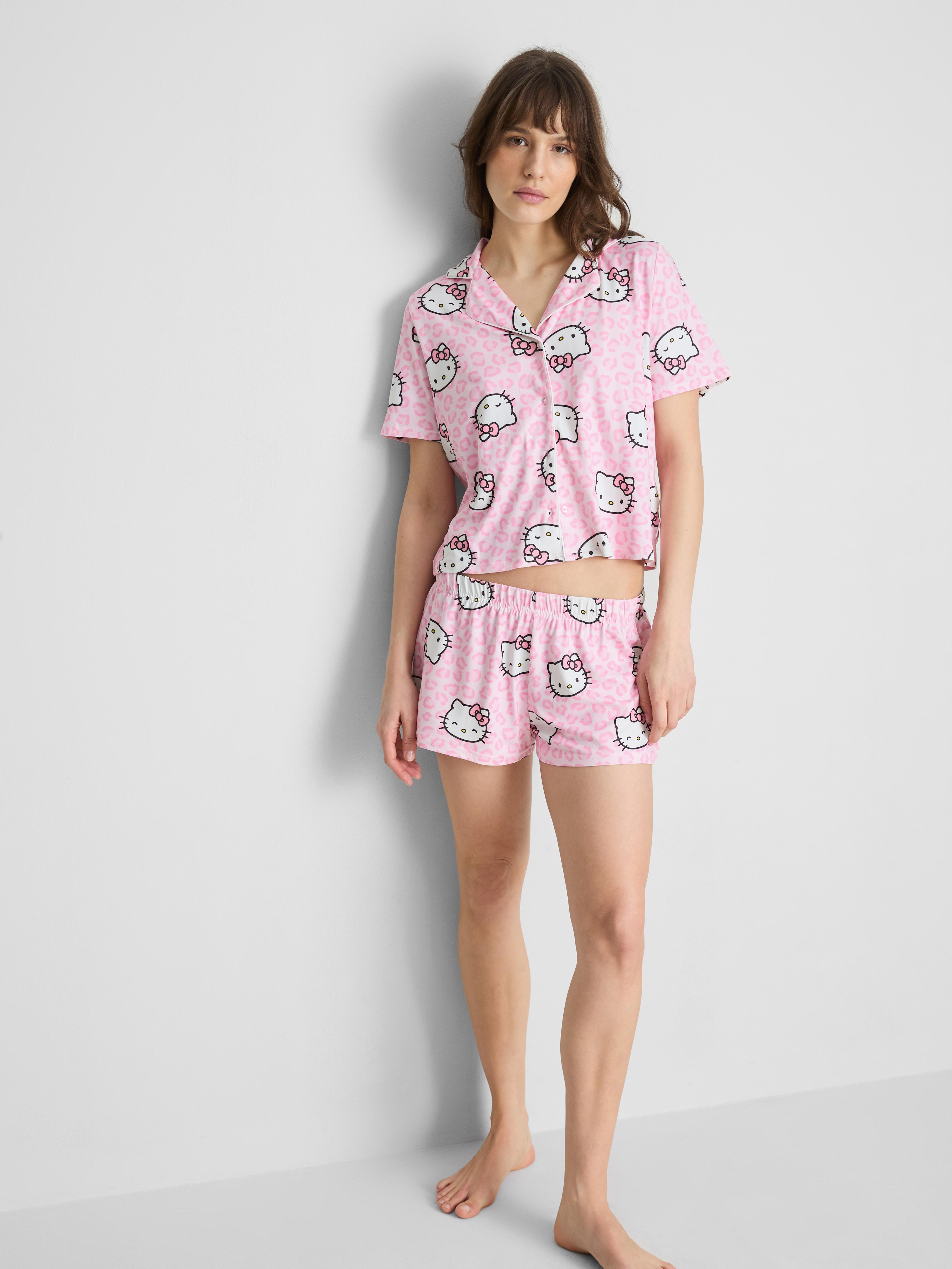 Hello Kitty Short Boyfriend Pyjamas