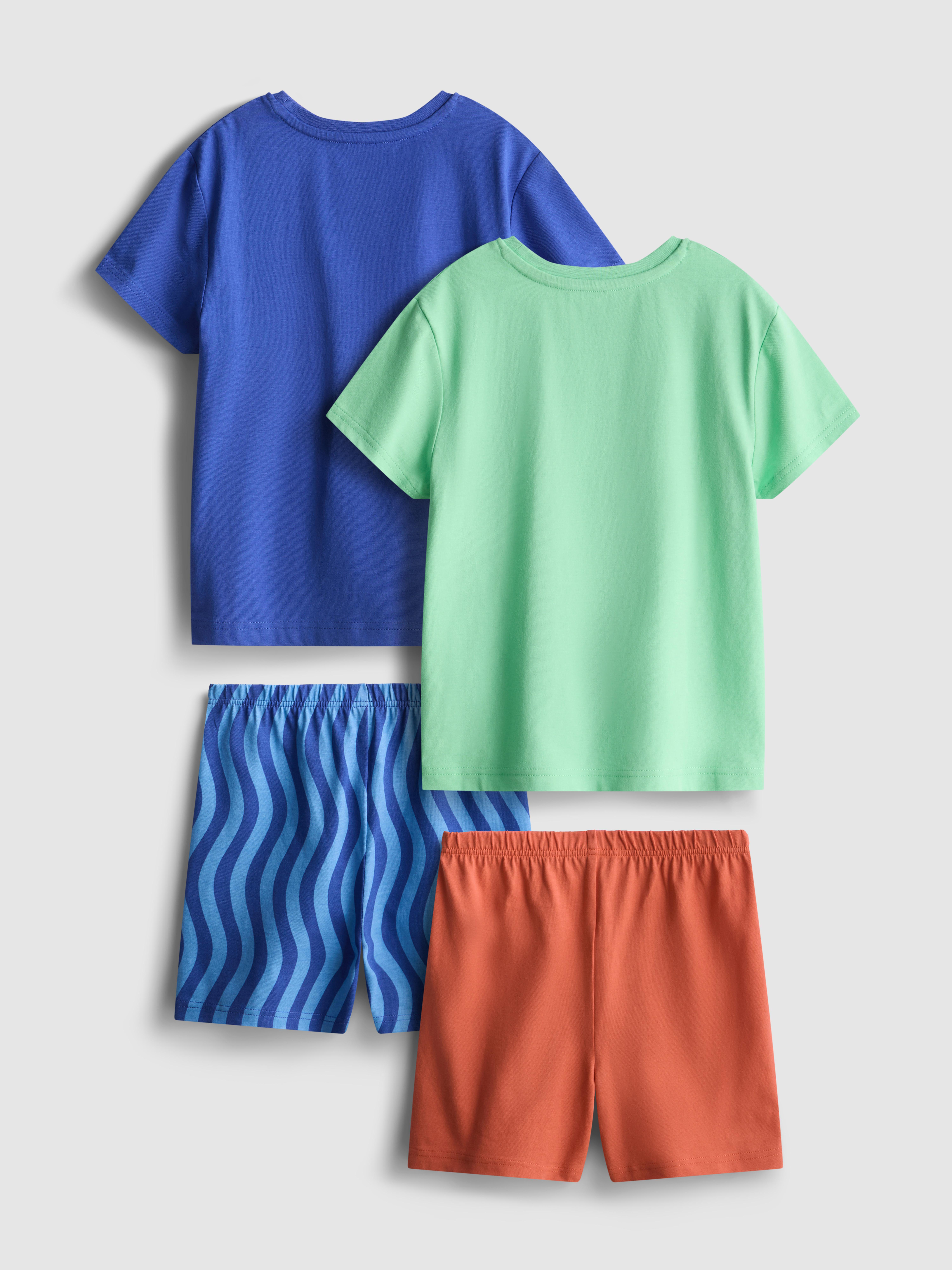 1,5-8 anos | Pack 2 pijamas curtos gráficos Surf