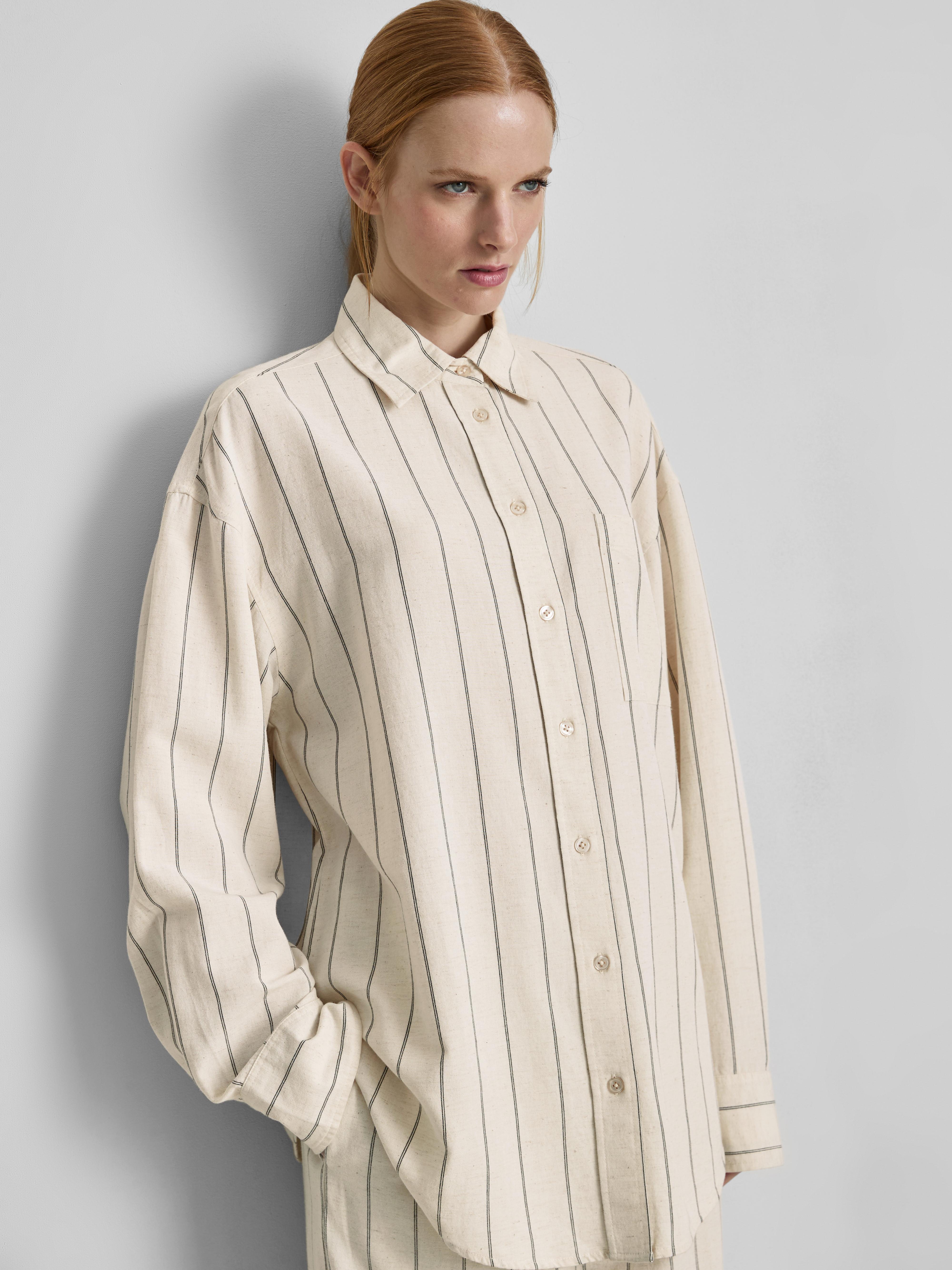 Camicia classica in misto cotone