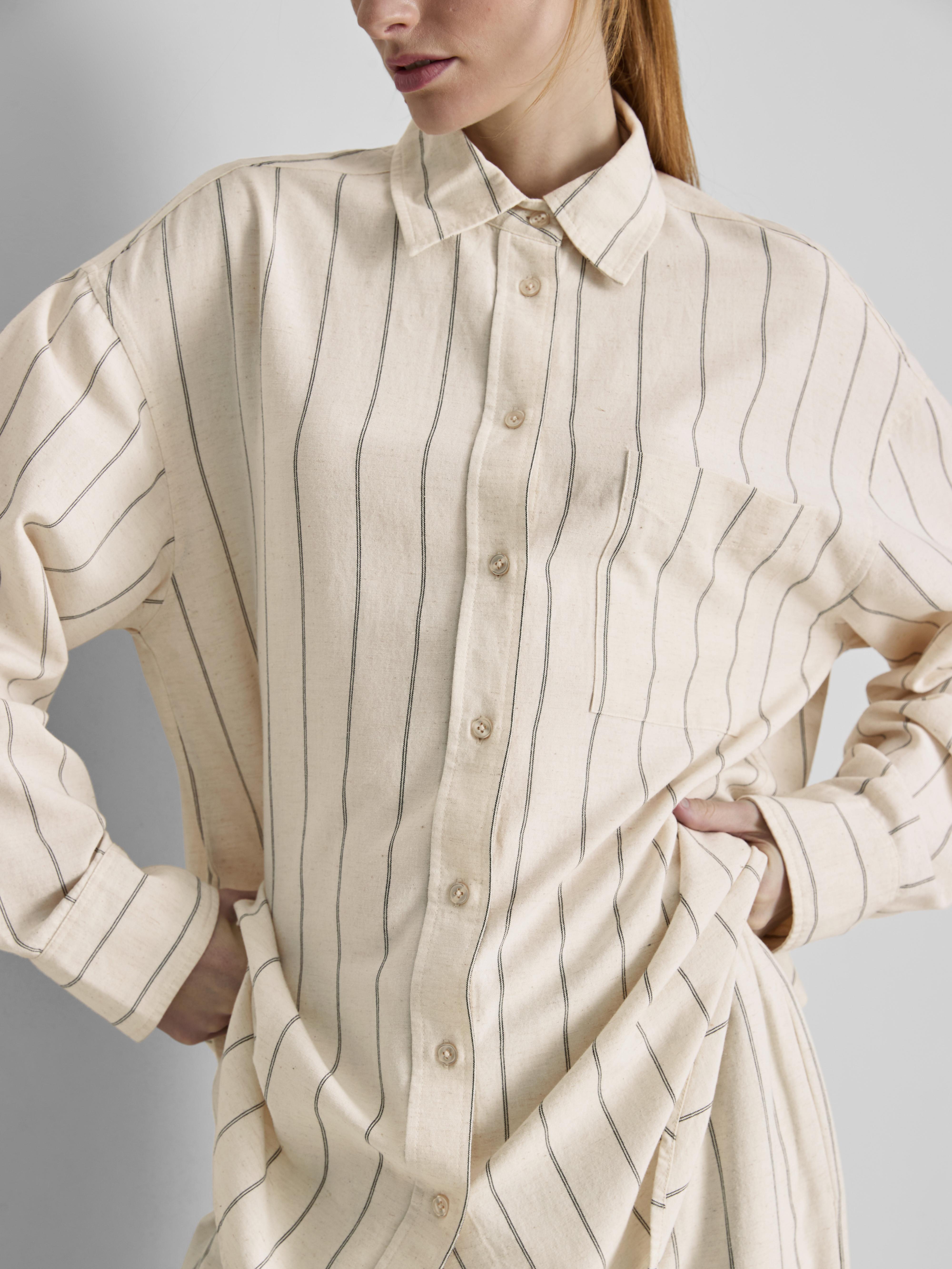 Camicia classica in misto cotone