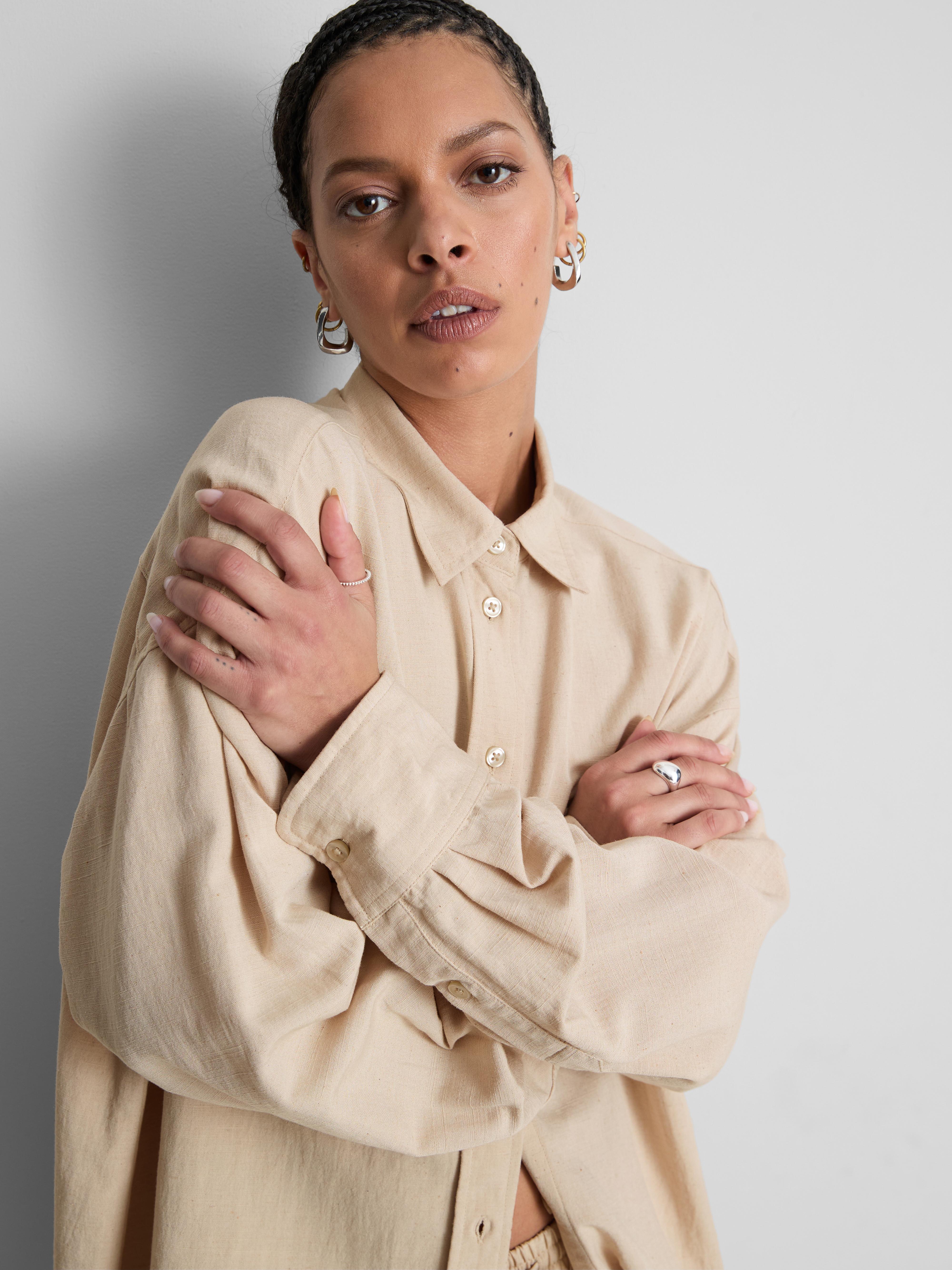 Classic Cotton Blend Shirt