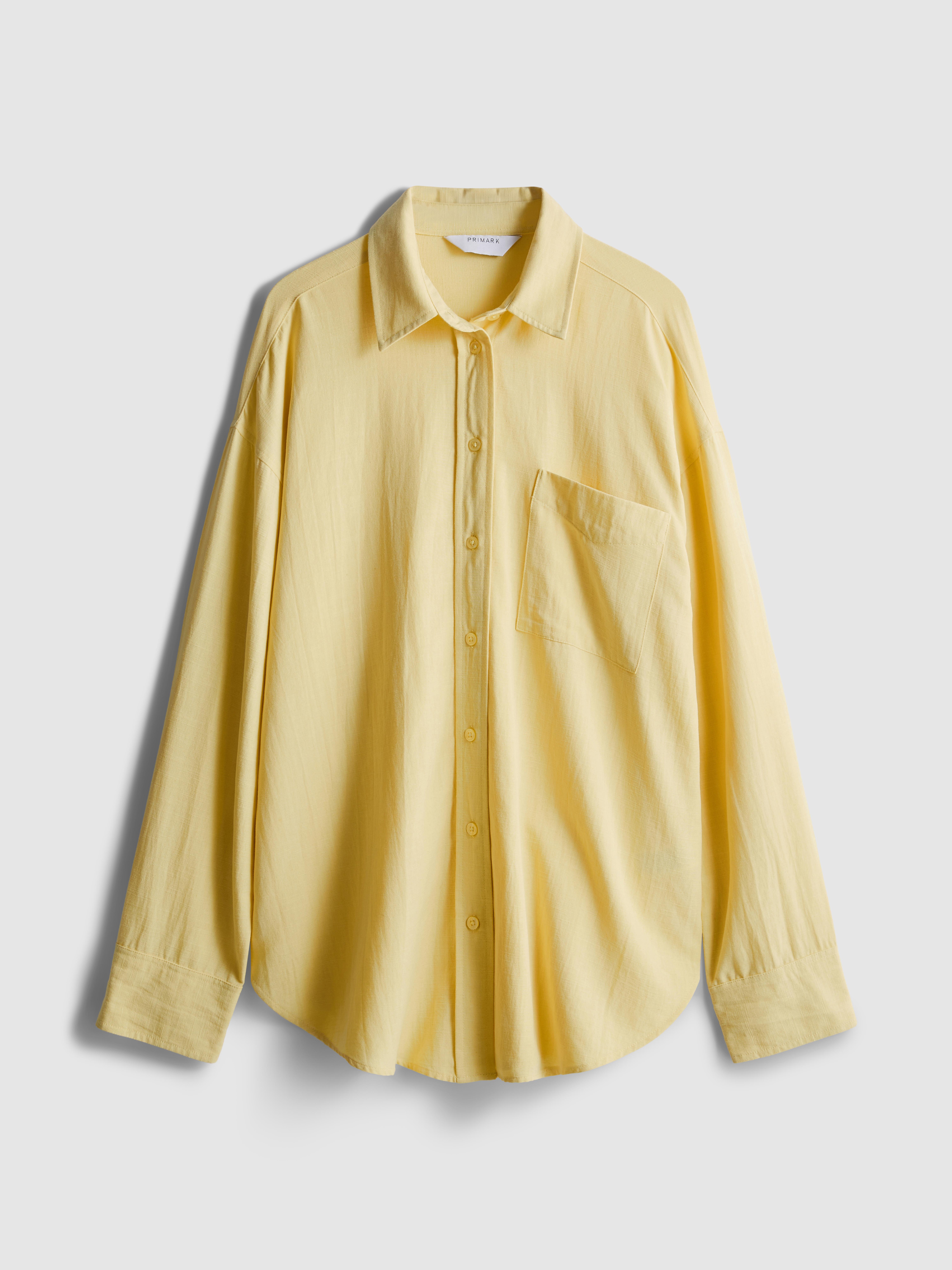 Camisa mistura algodão clássica