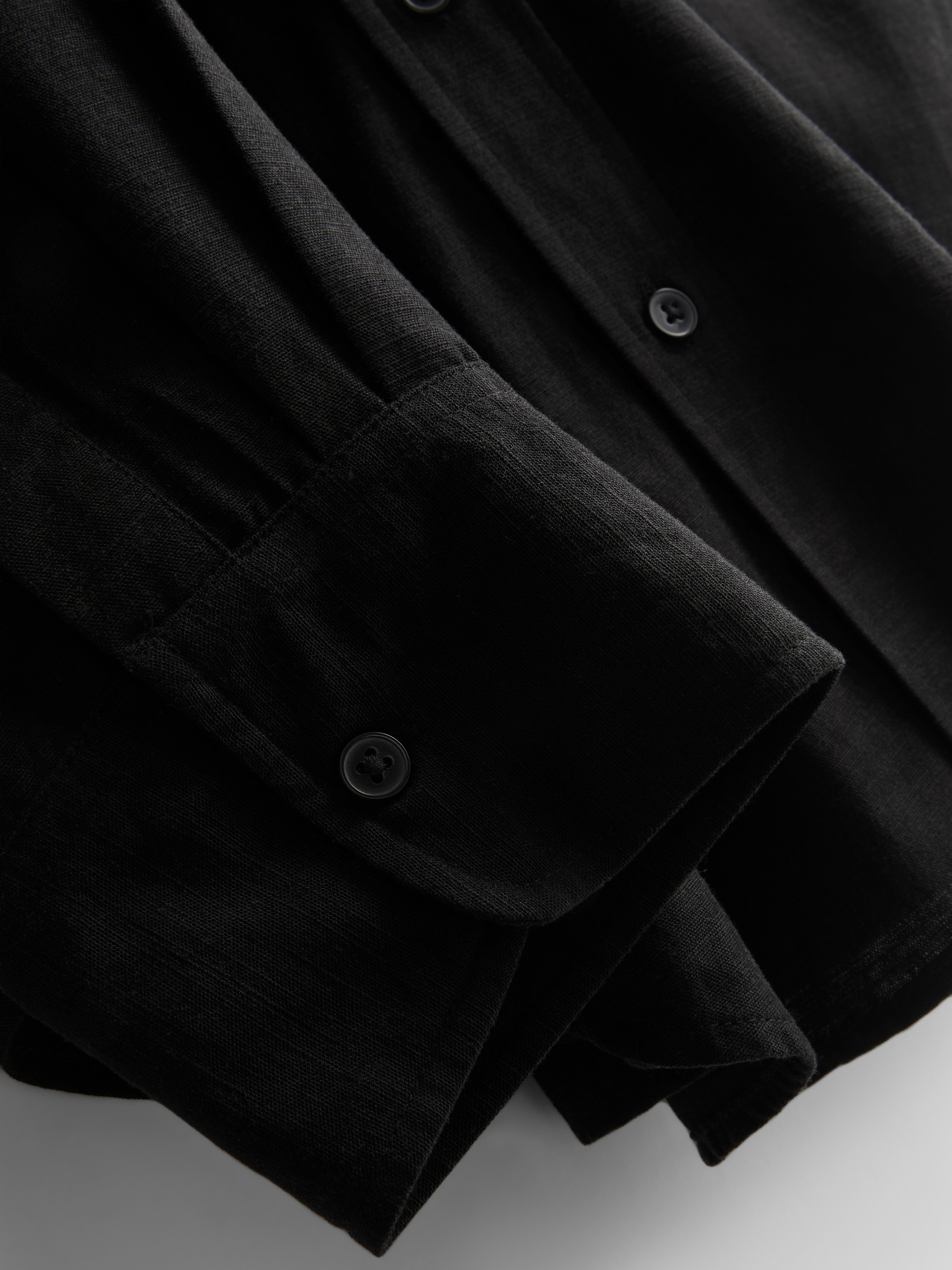 Classic Cotton-Blend Button-Down Shirt