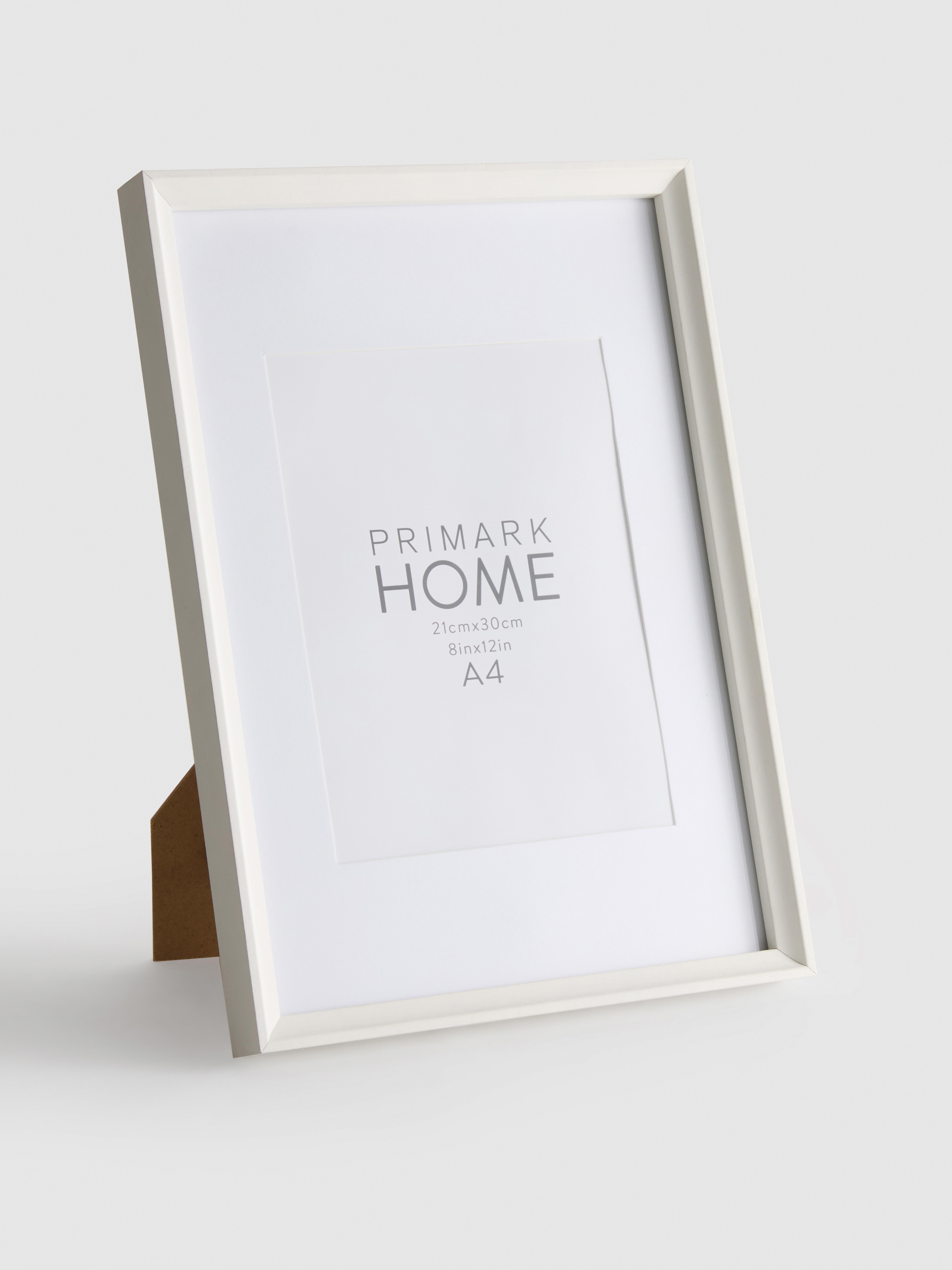 A4 Beveled Wooden Picture Frame