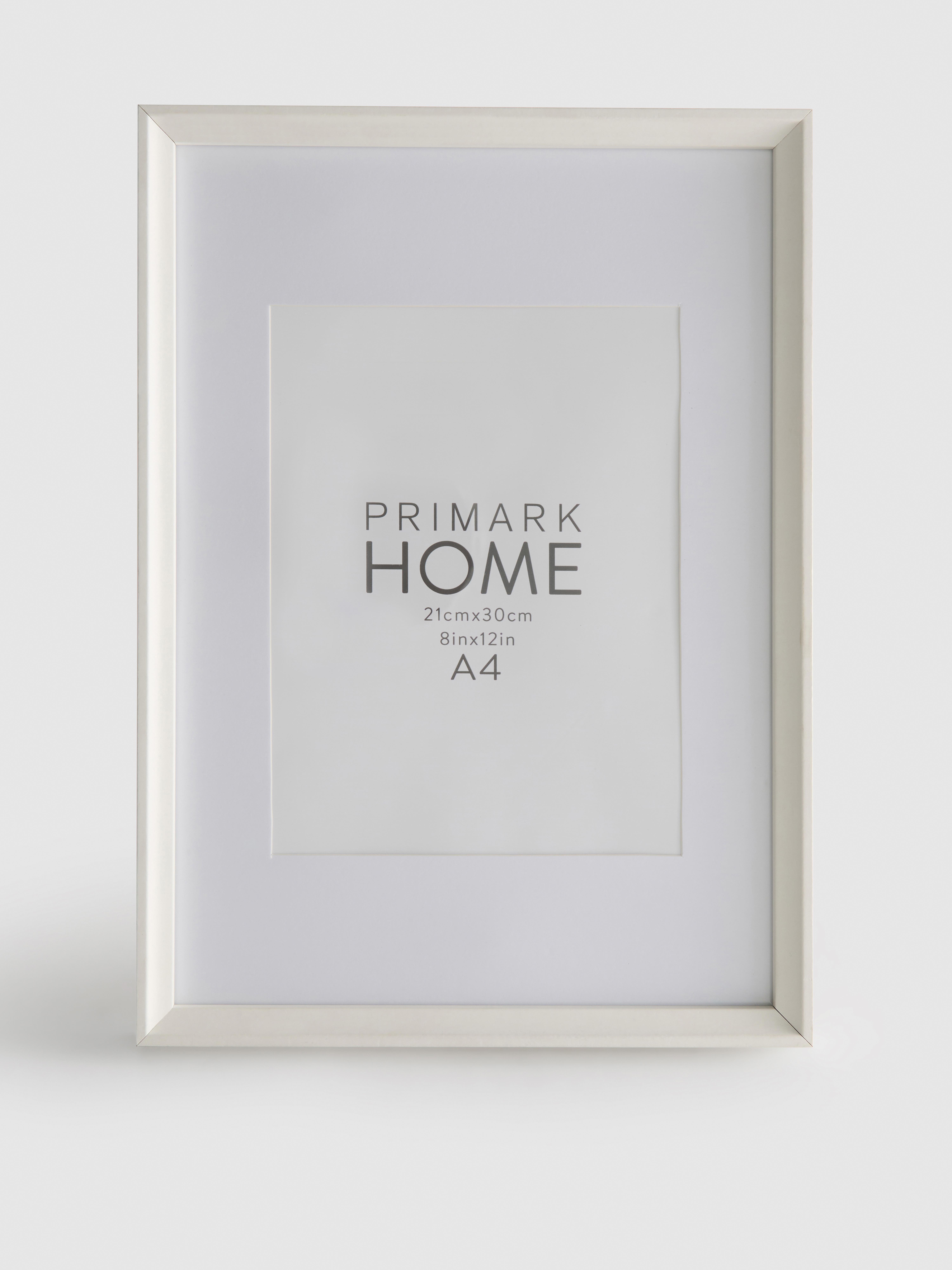 A4 Beveled Wooden Picture Frame