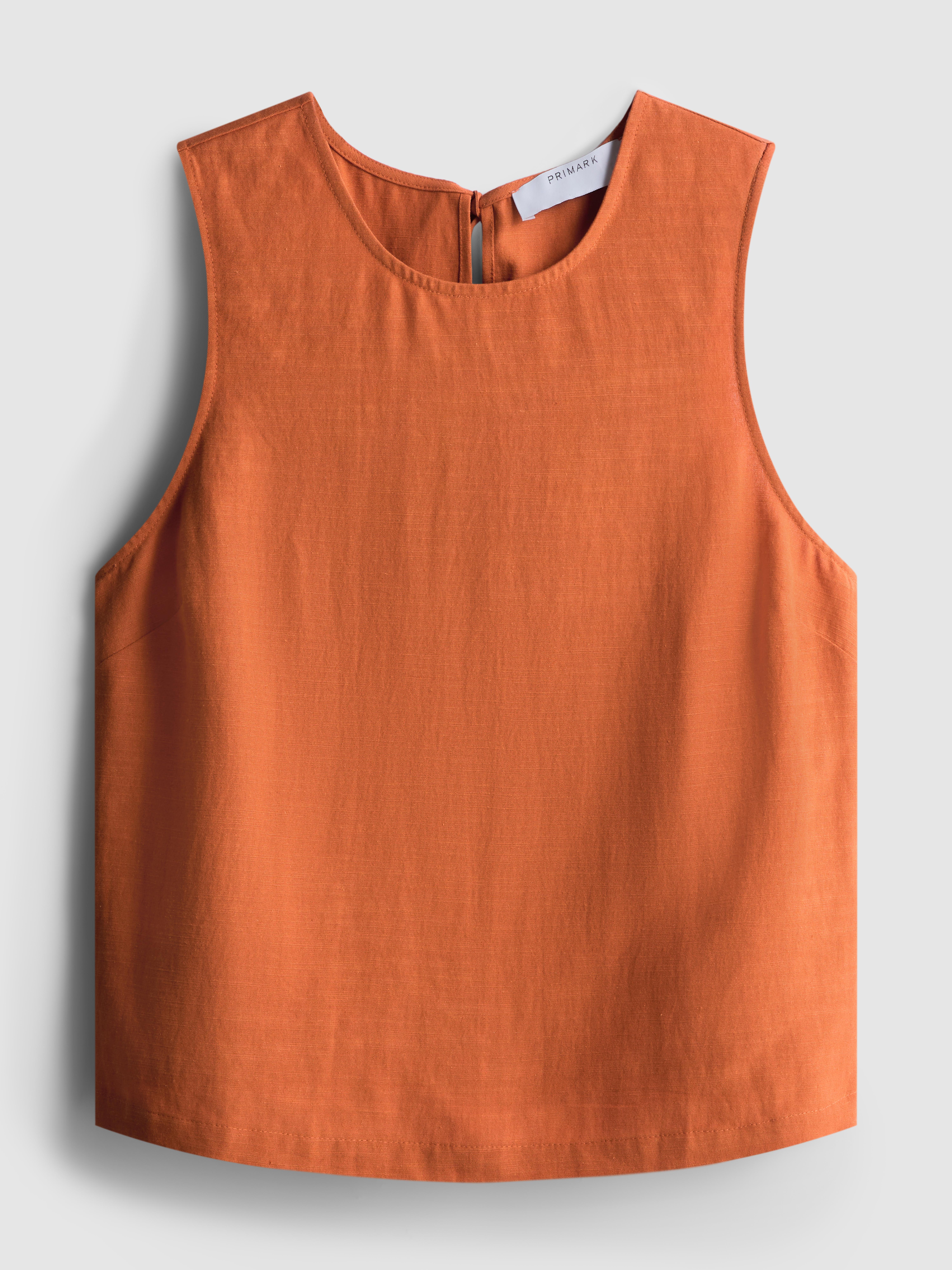 Cotton-Blend Tank Top