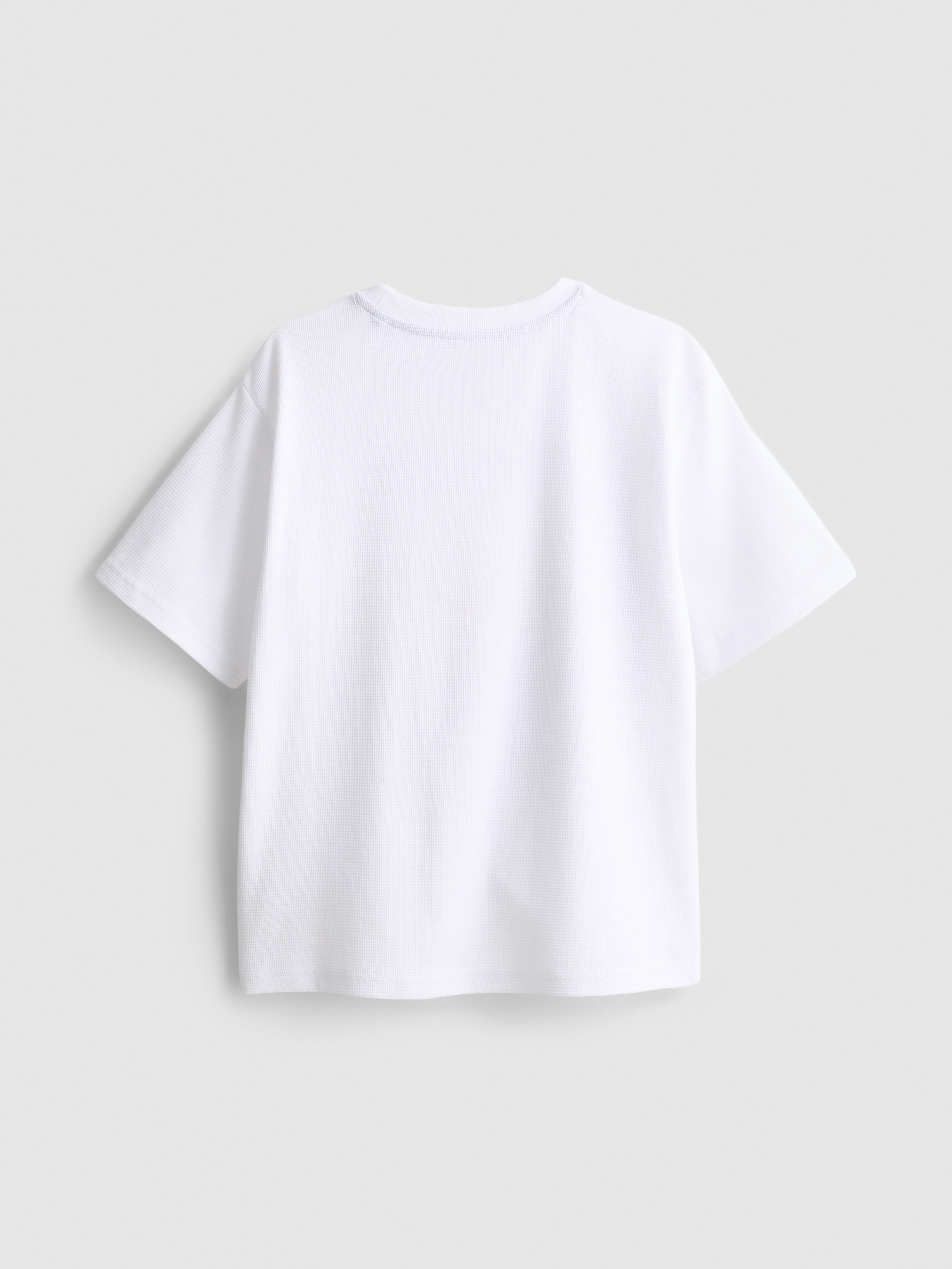 7-15yrs | Fruit Graphic Textured T-Shirt