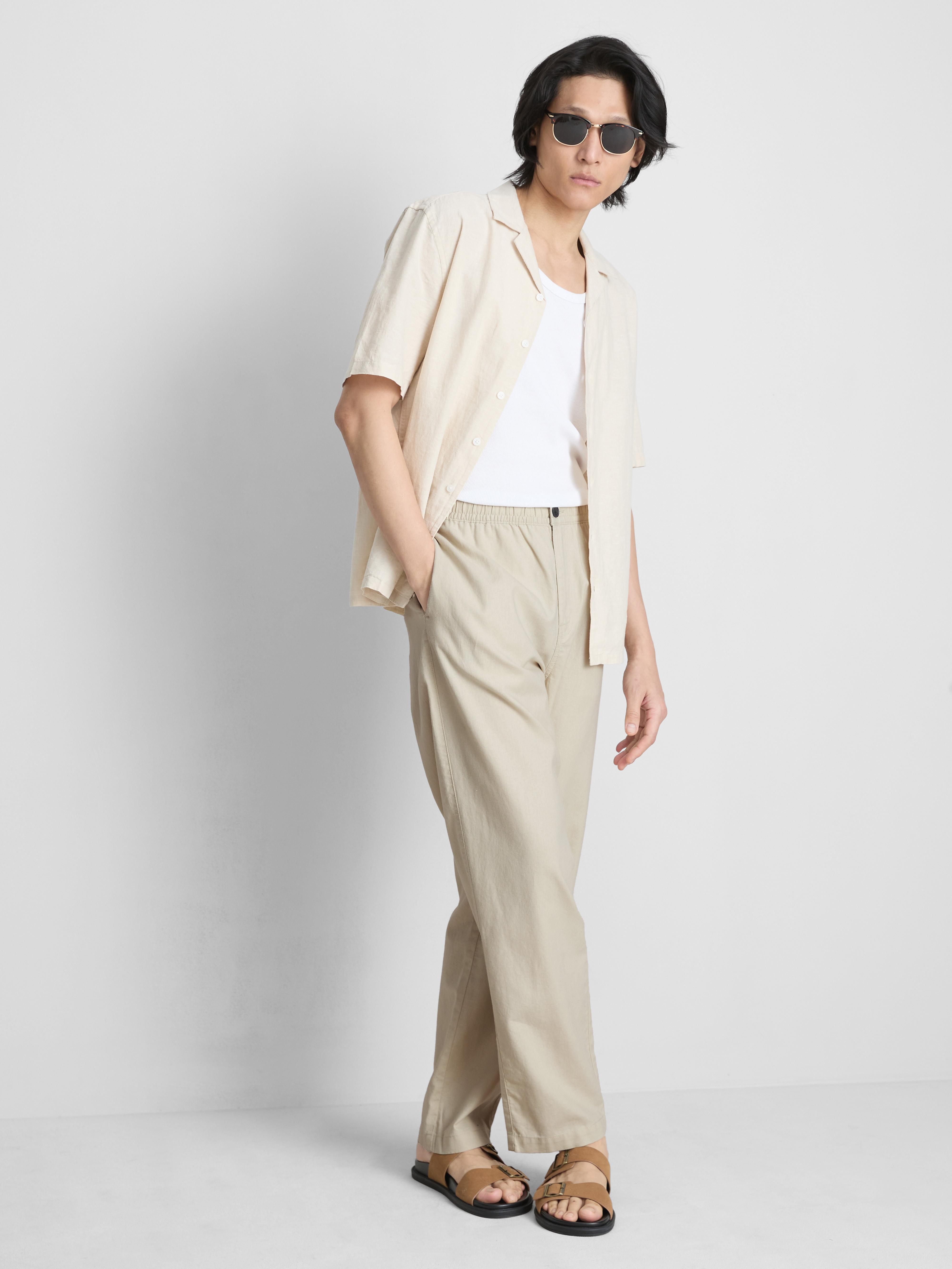 Linen blend Trousers