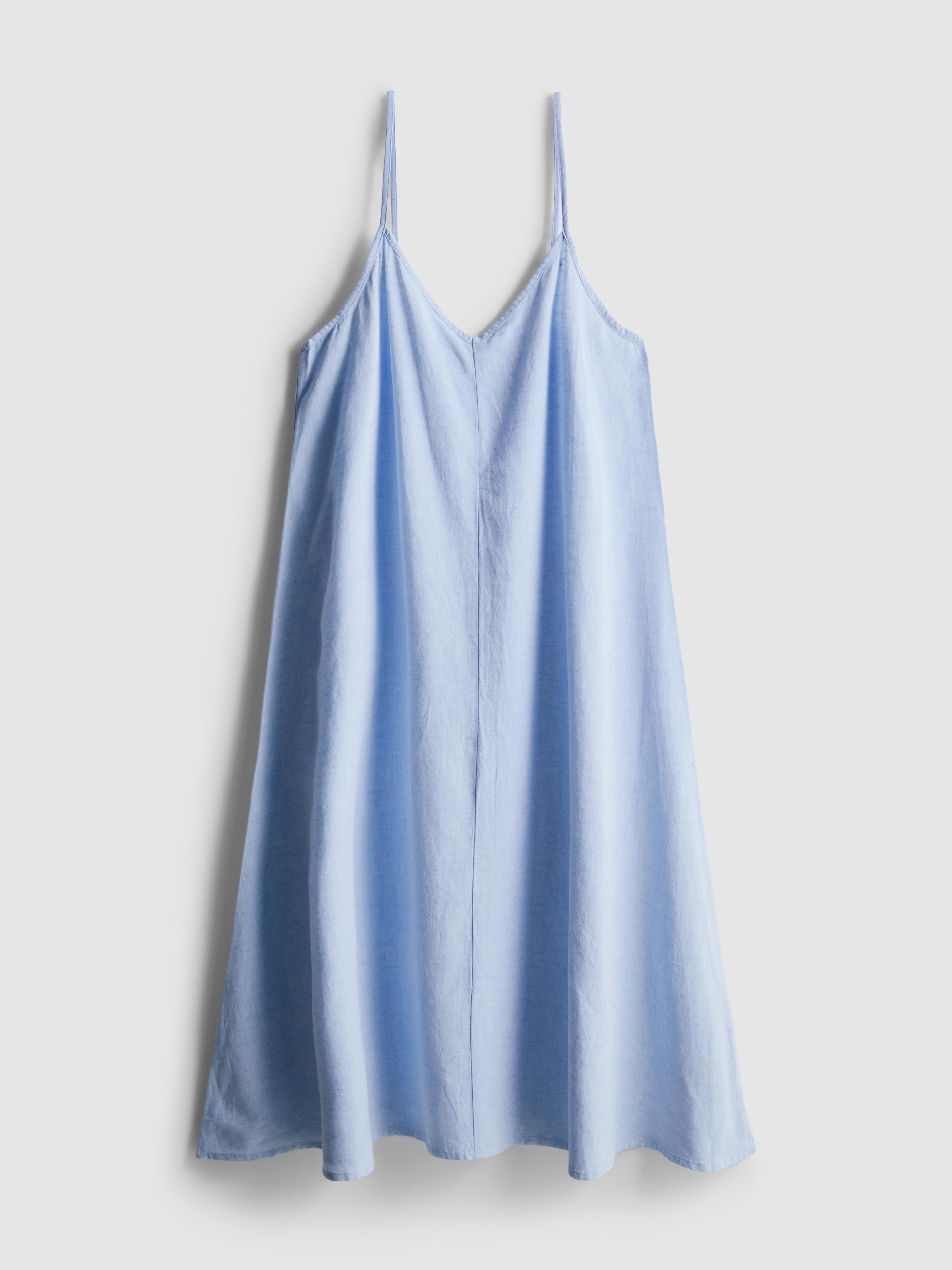 Cotton Blend Seam Detail Chemise