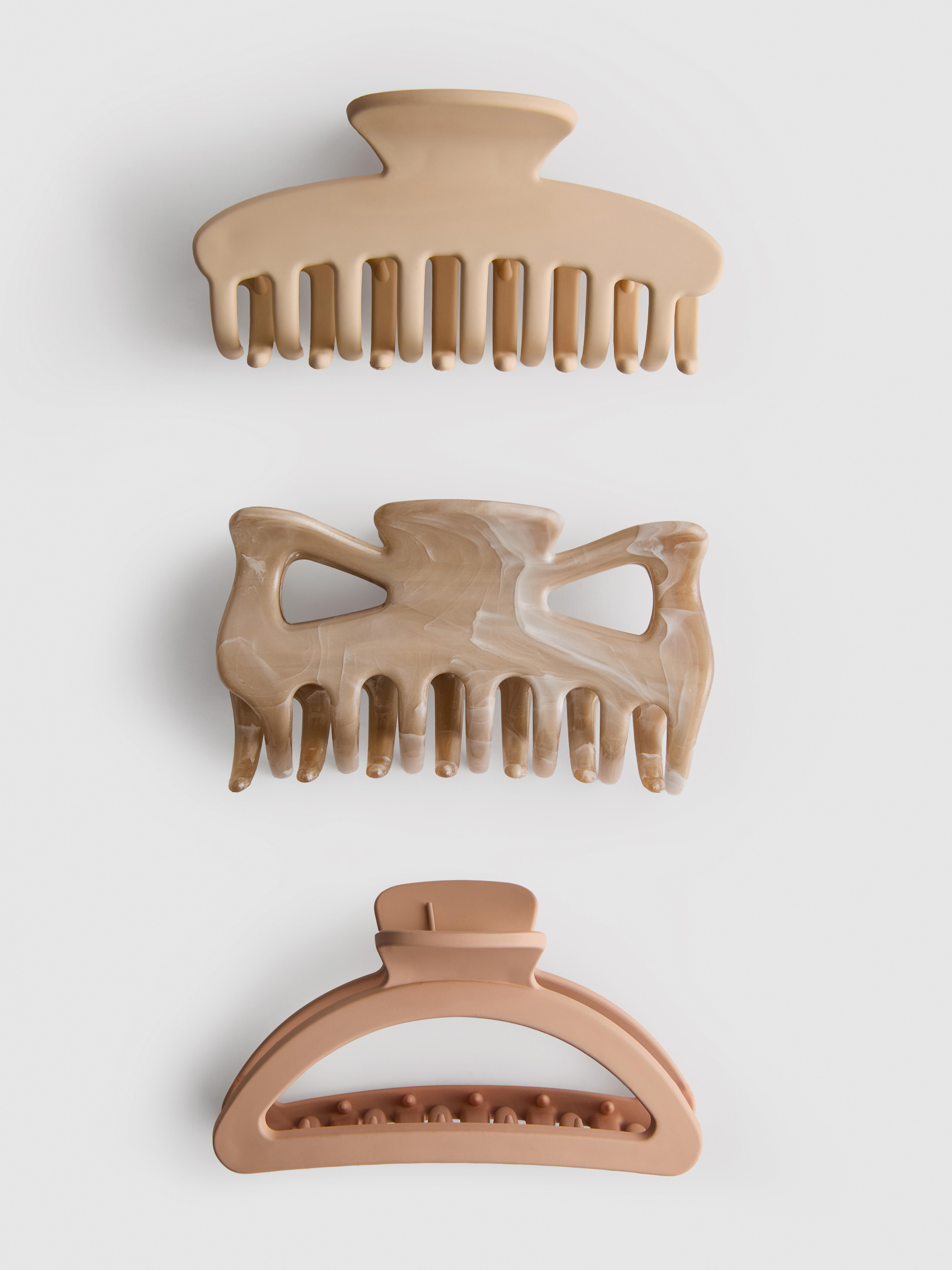 Različne sponke za lase, 3 kosi