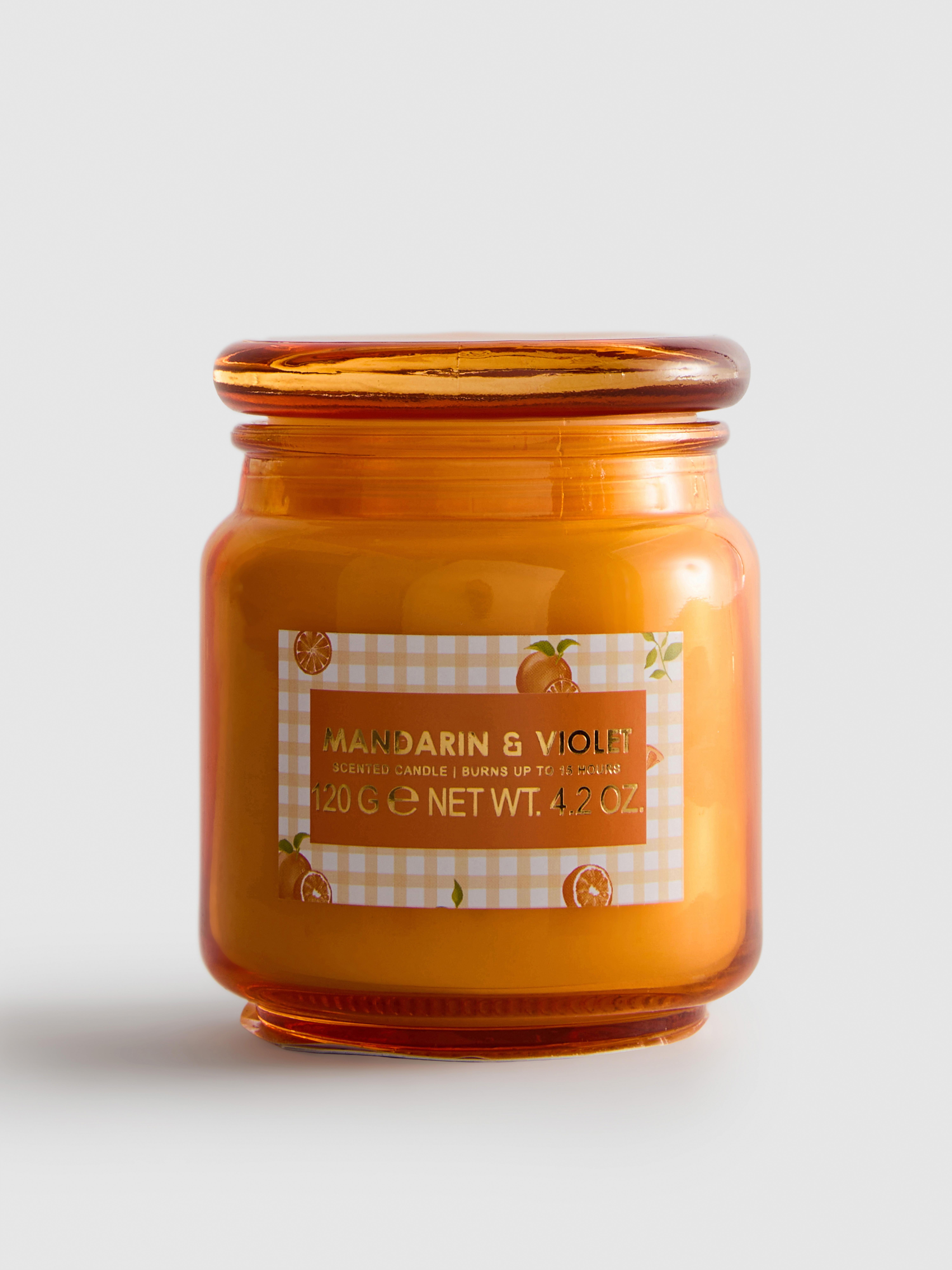 Świeca zapachowa w szklanym słoiku