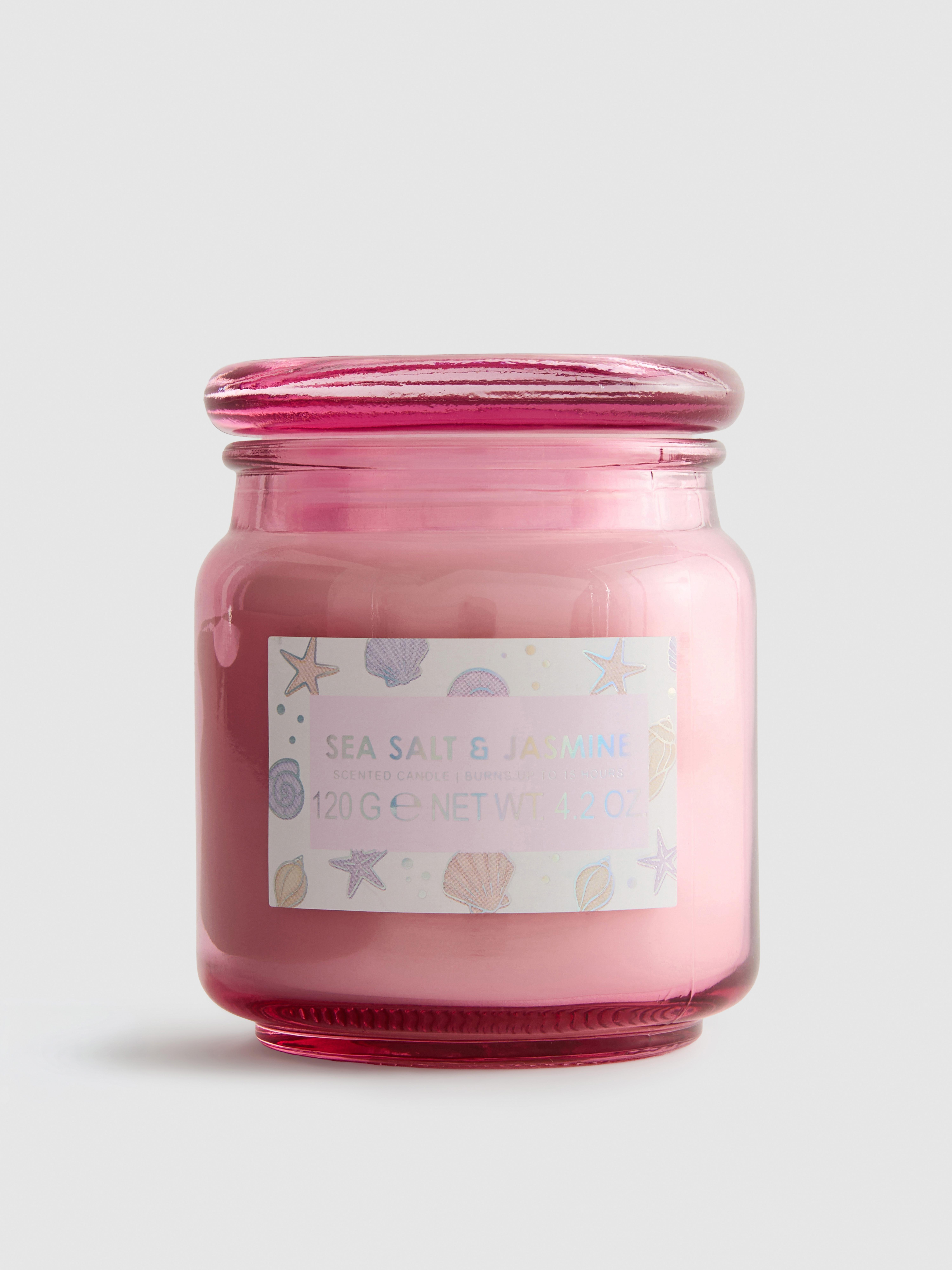 Świeca zapachowa w szklanym słoiku