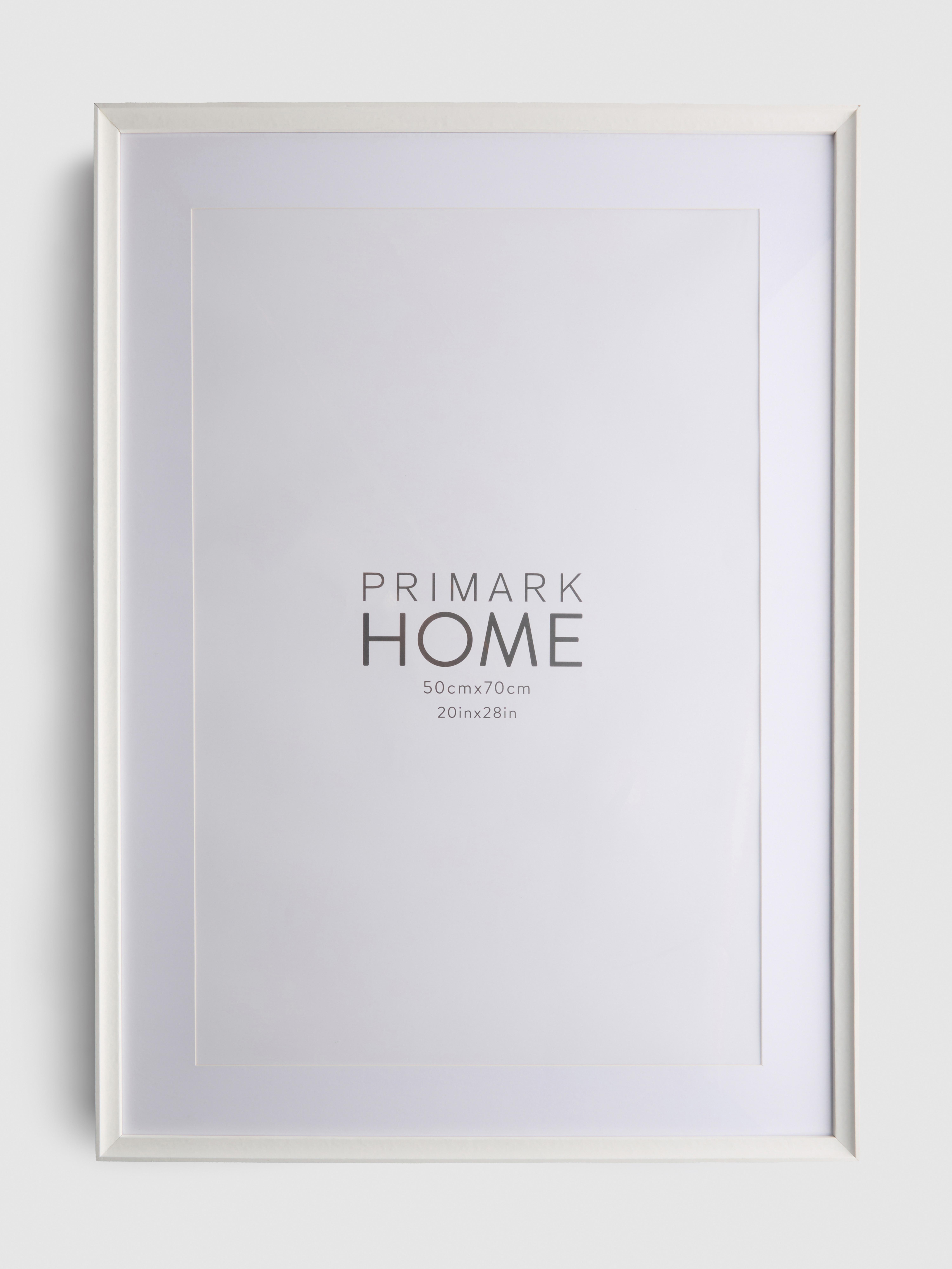 Marco de fotos grande con borde biselado | 50×70 cm