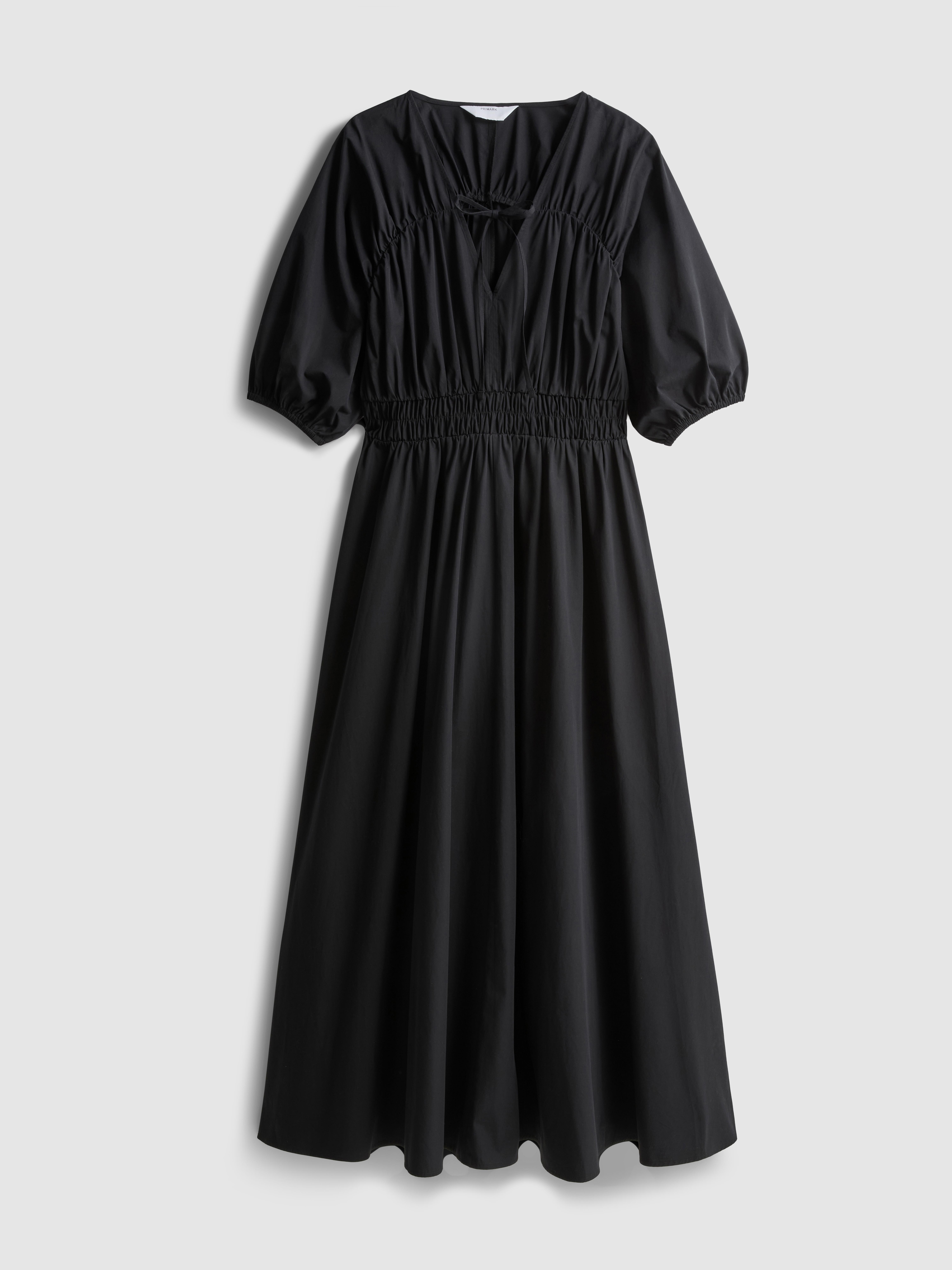knee length dresses for ladies Moxie Black Milkmaid Midi Dress  Get That Trend