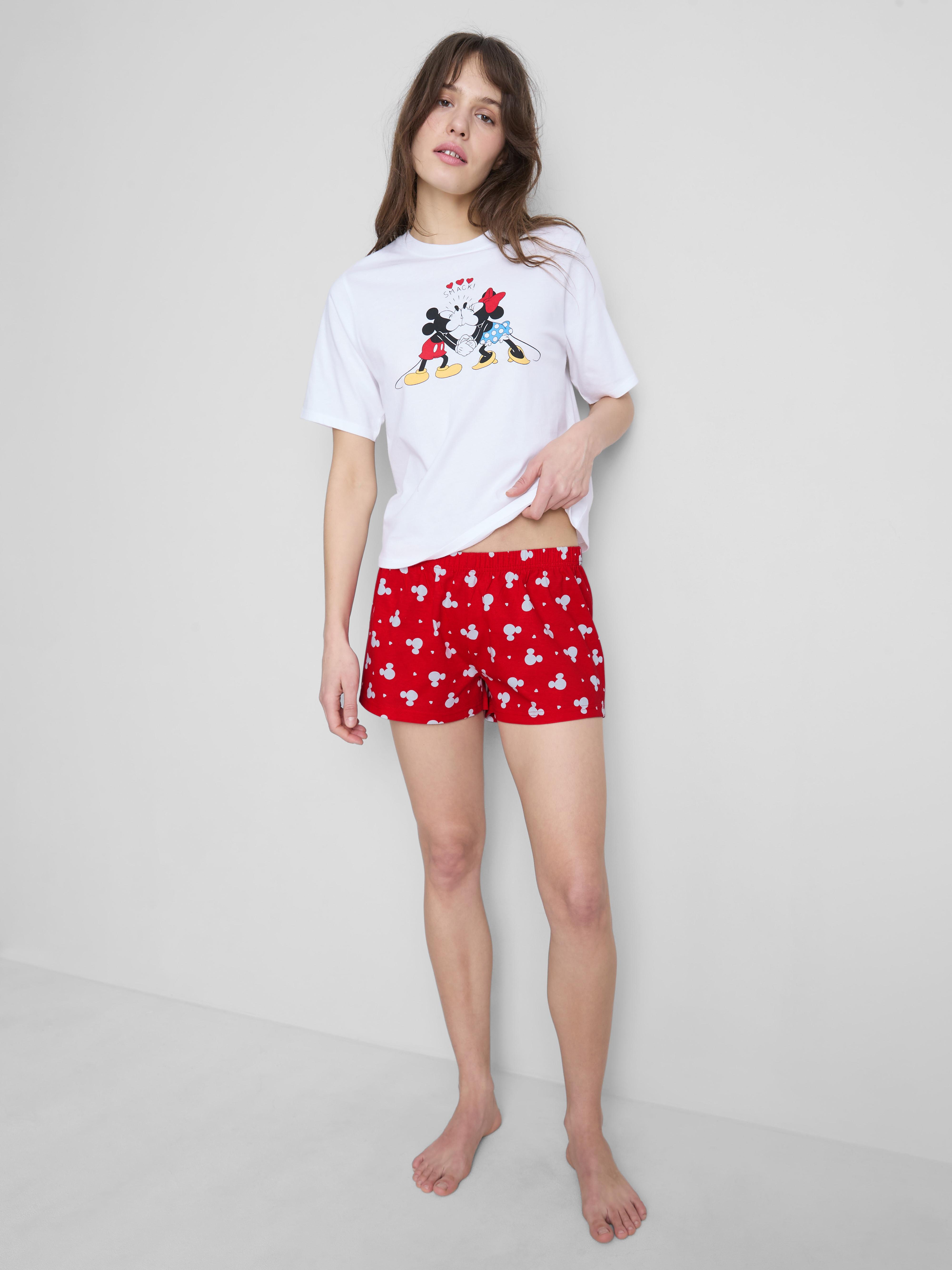 Pijama corto de Mickey y Minnie Mouse de Disney