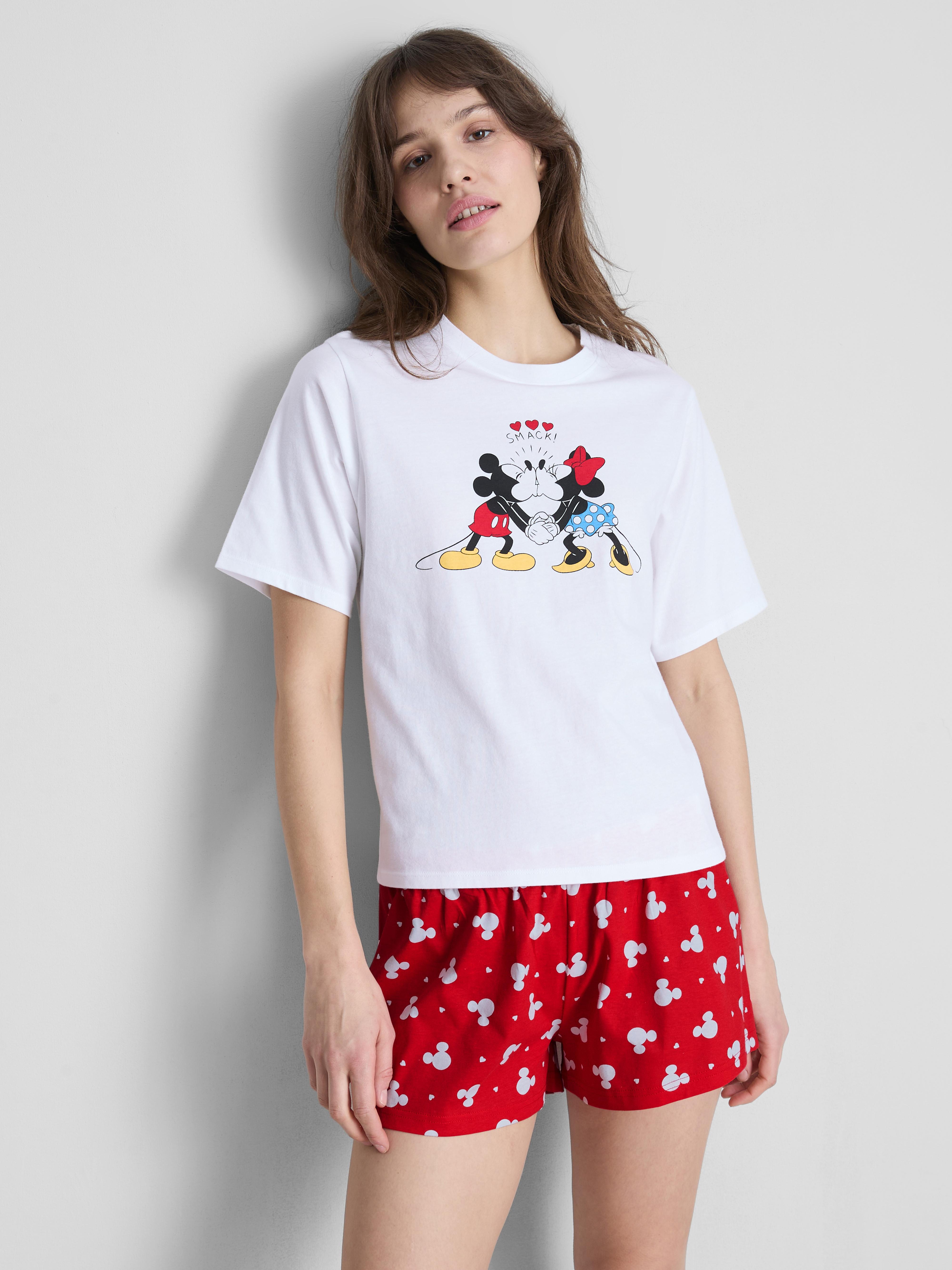 Pijama corto de Mickey y Minnie Mouse de Disney