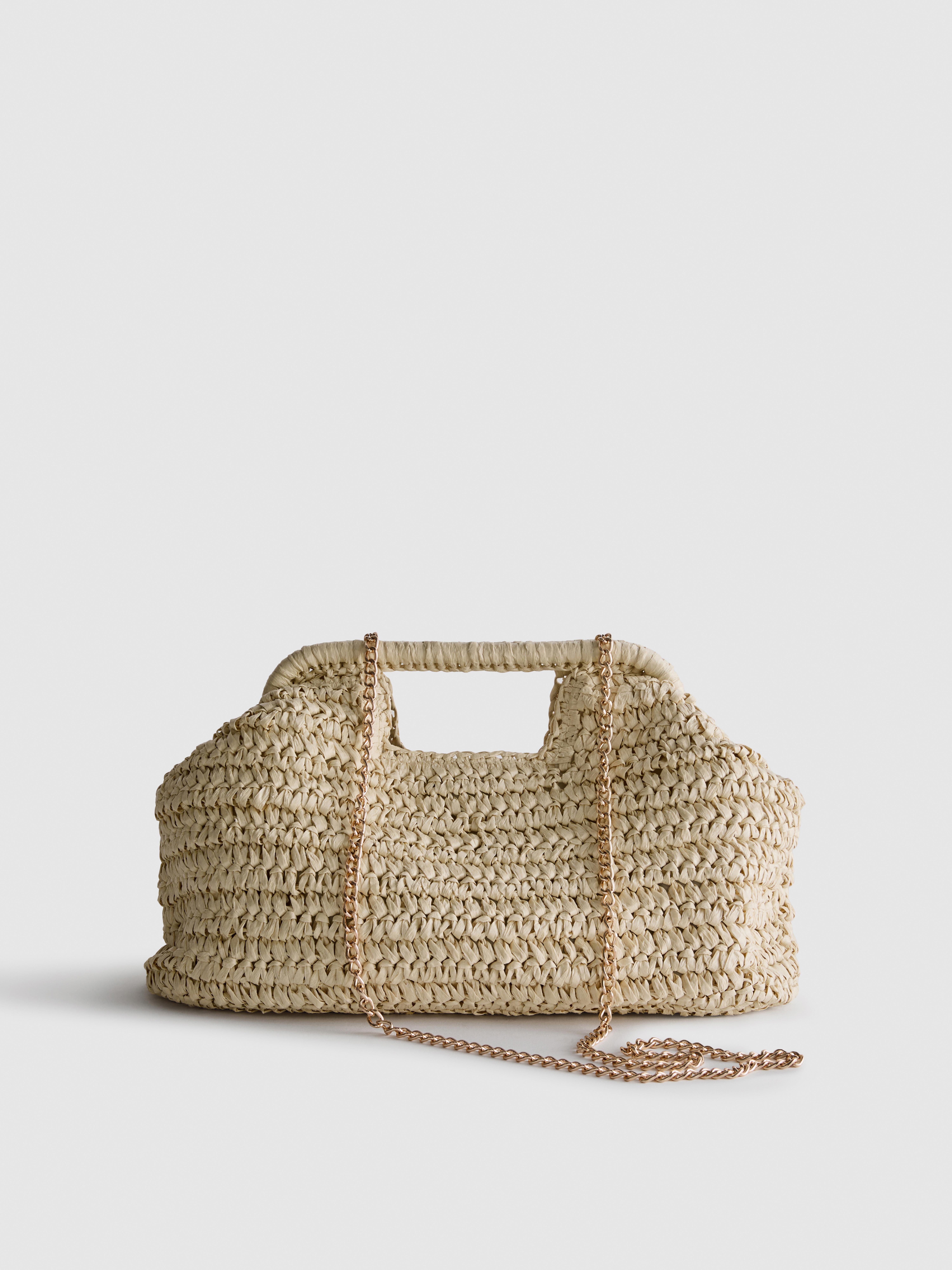 Sac à bandoulière tissé Paula Echevarría