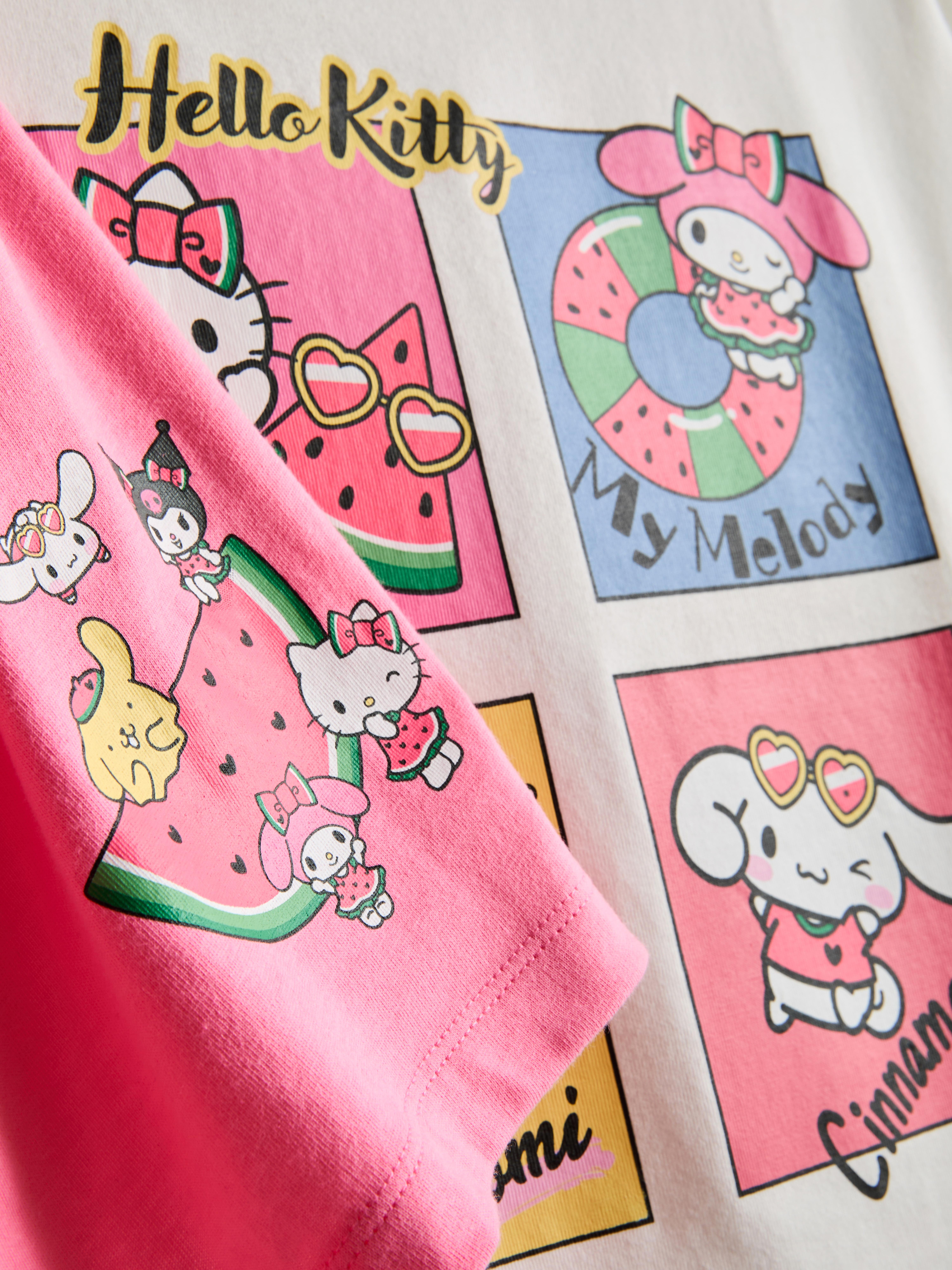 5–15 let | 2 kratki pižami Hello Kitty in prijatelji