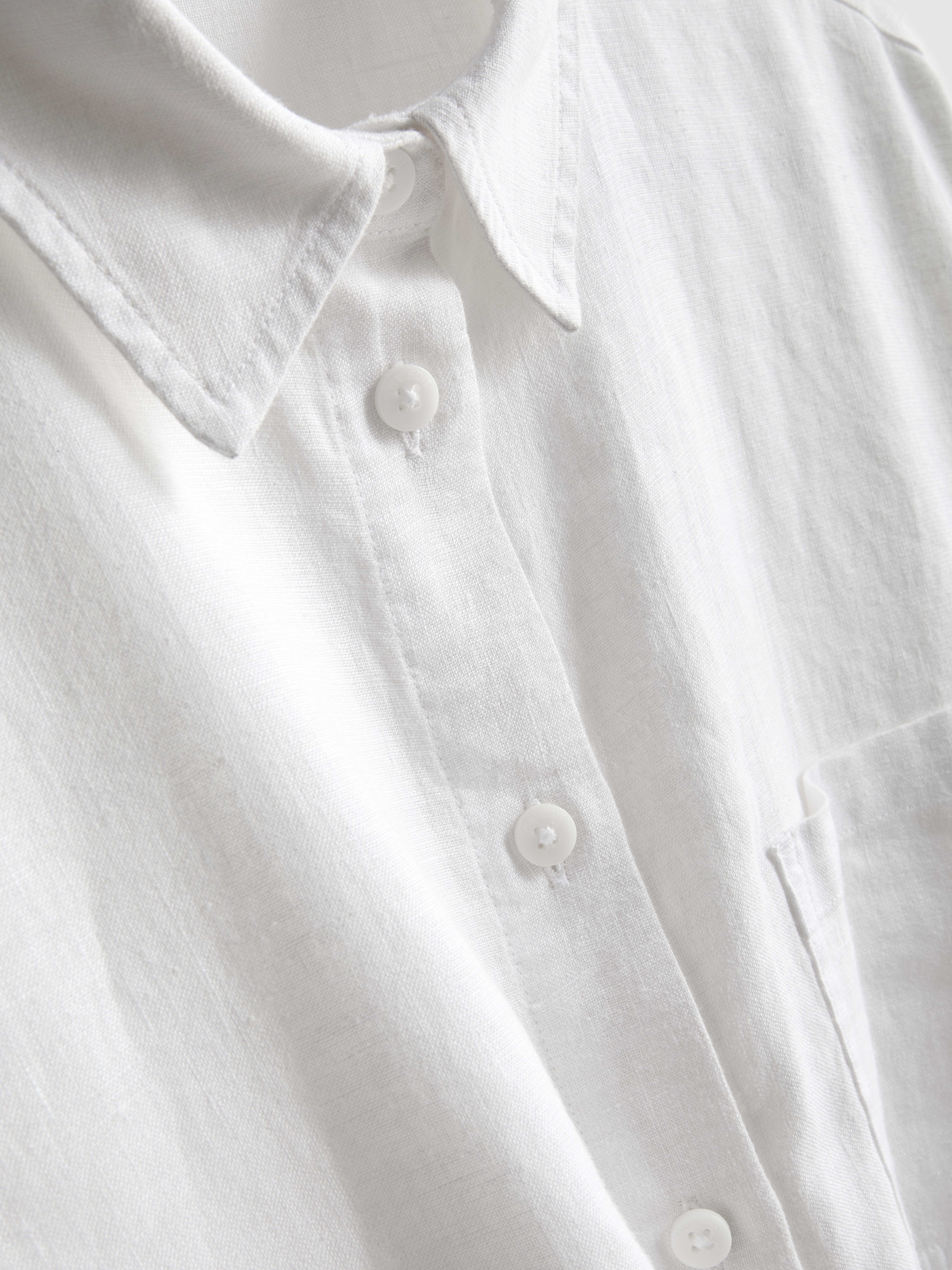 Klassiek linnen overhemd The Edit