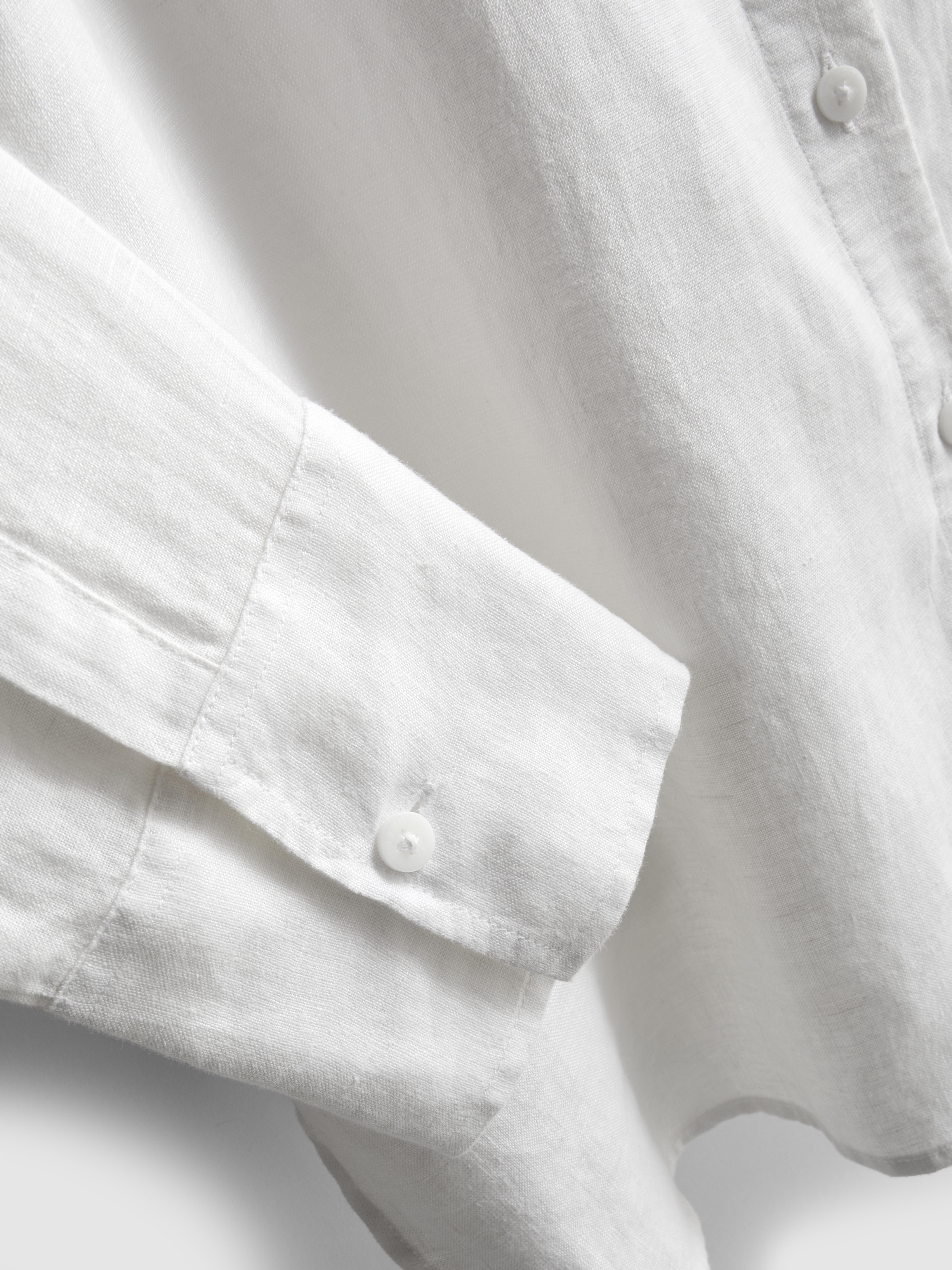 Klassiek linnen overhemd The Edit