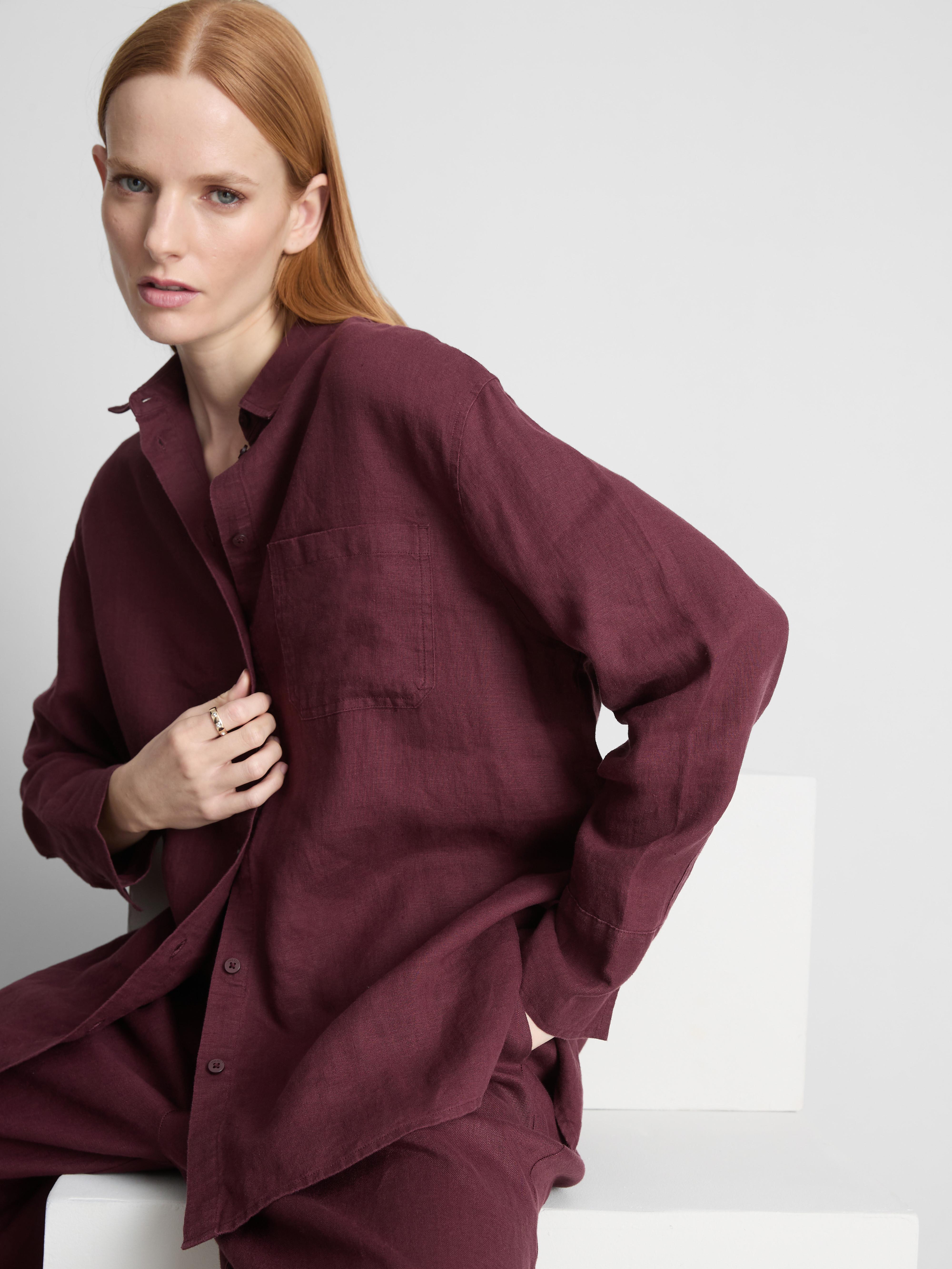 The Edit Classic Linen Shirt