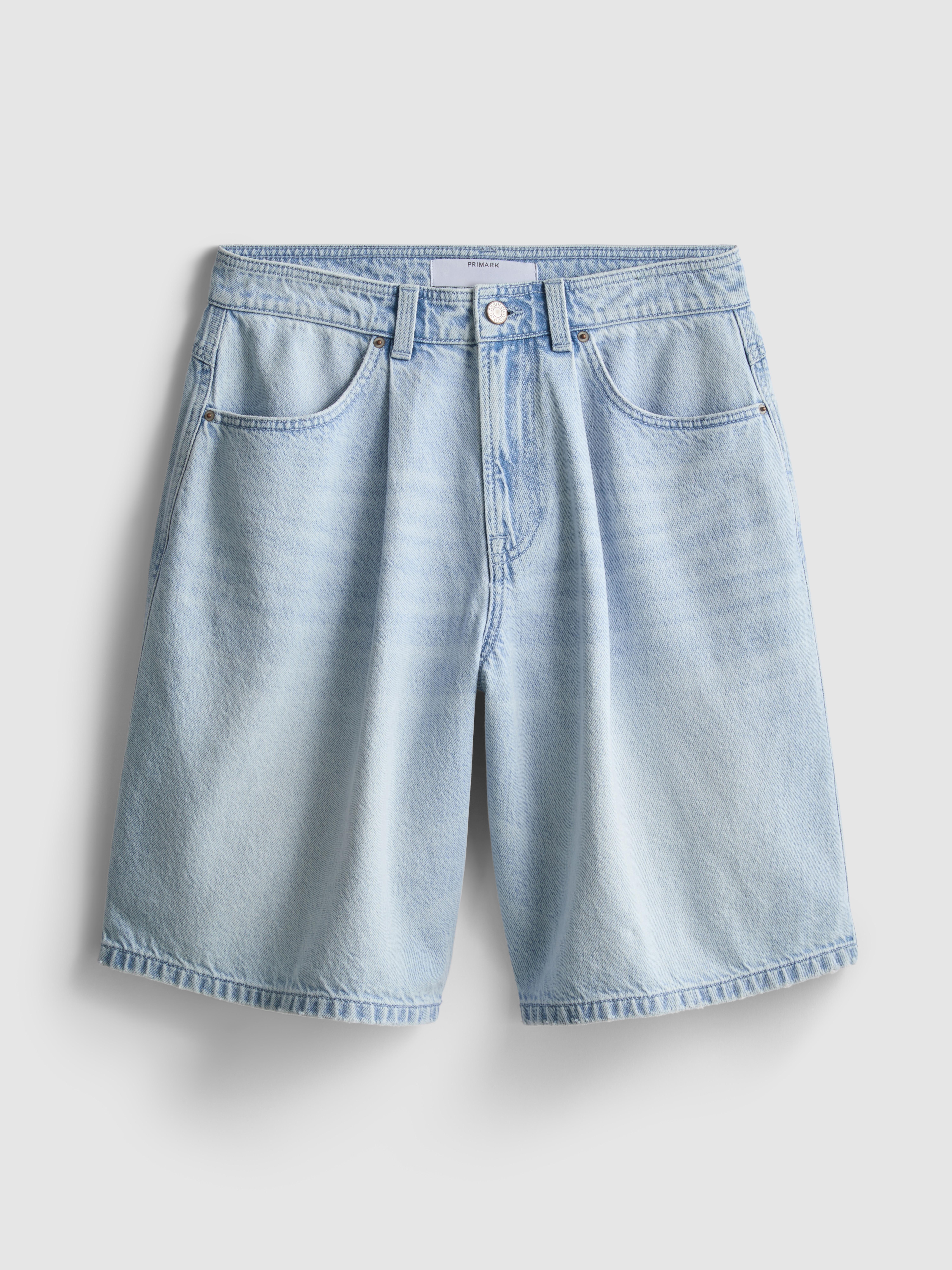 Bermuda en denim de coton