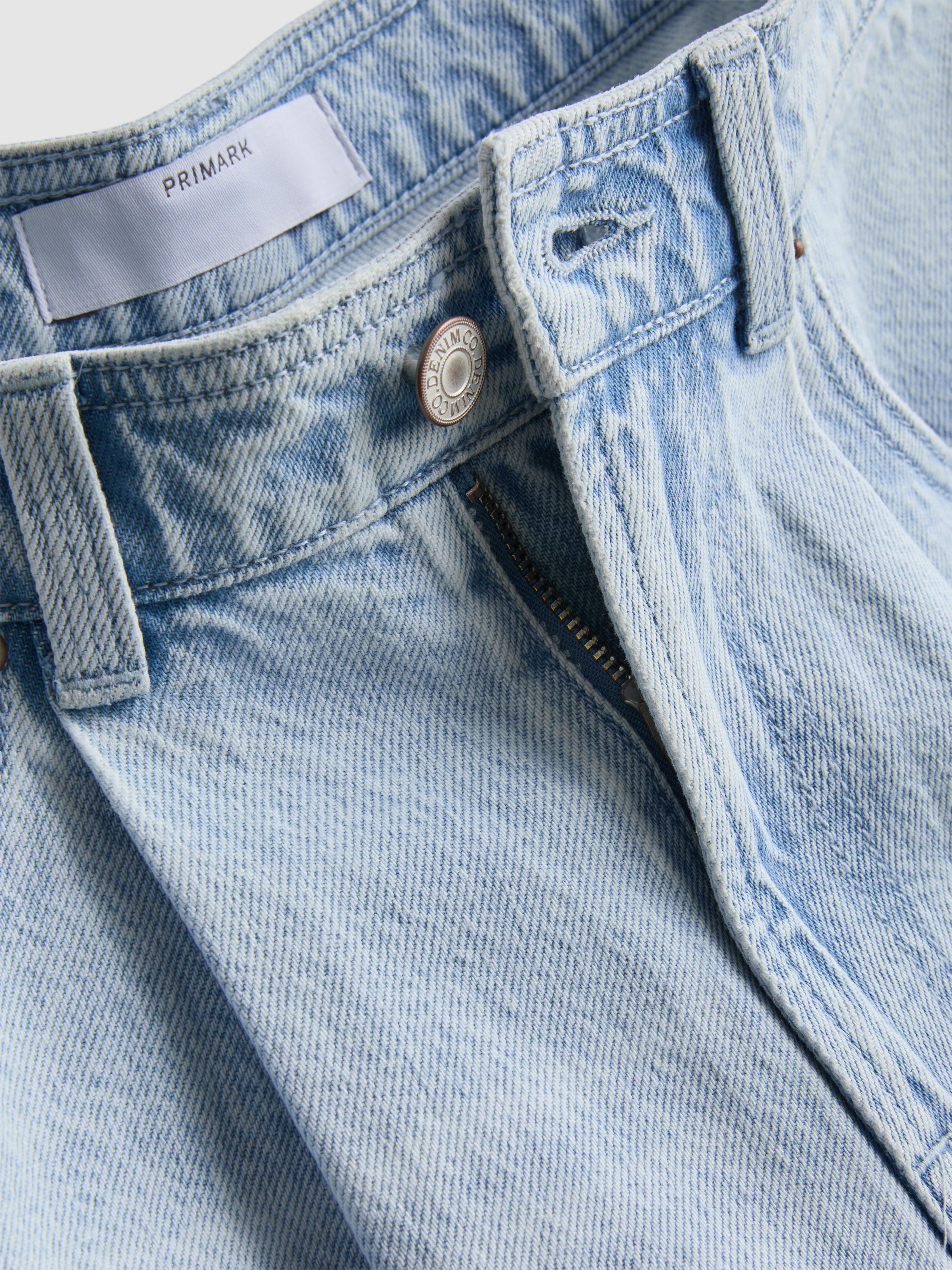 Bermuda en denim de coton