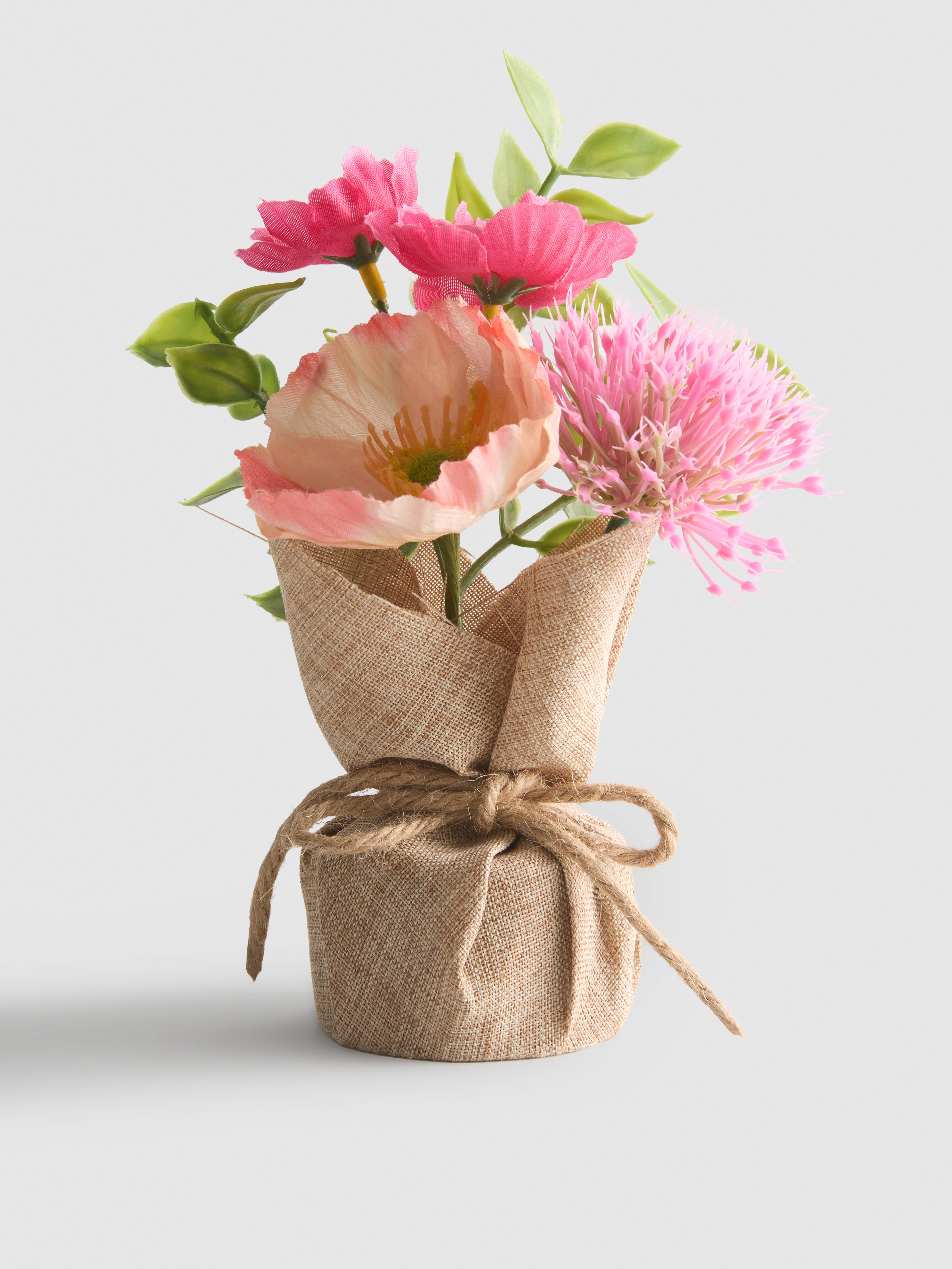 Sommerliches Kunstblumenarrangement