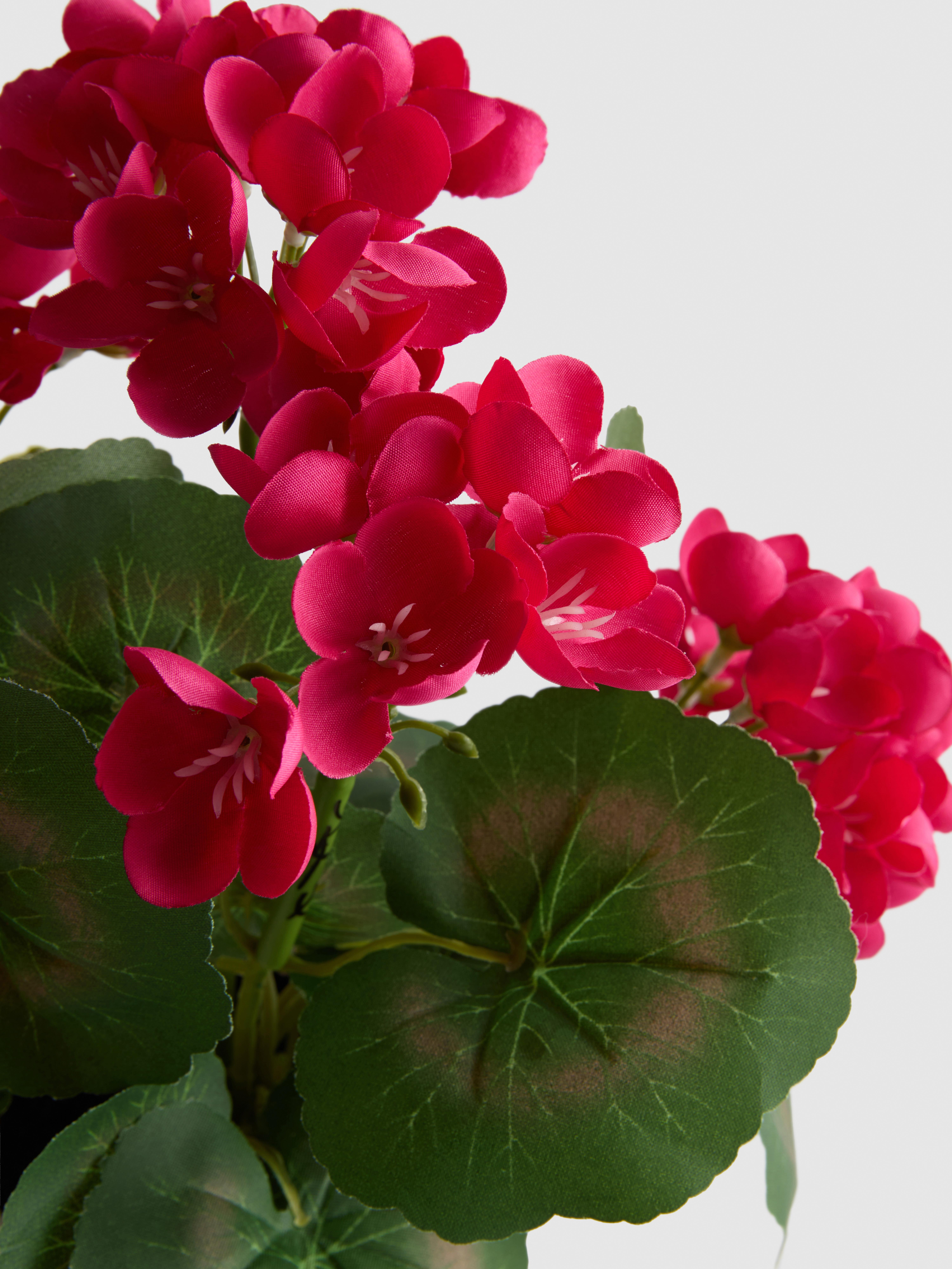 Faux Potted Floral Arrangement