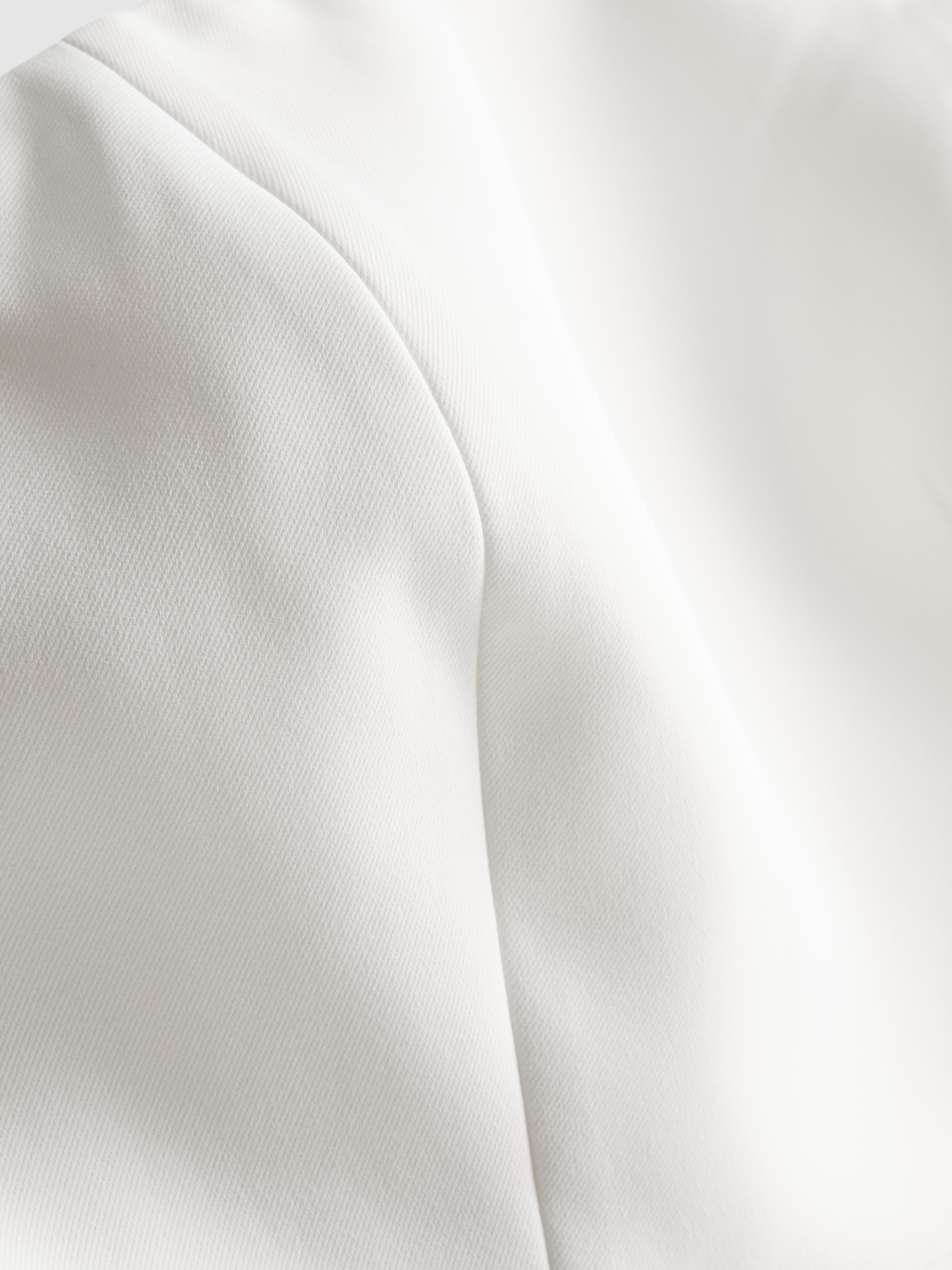Bridal Strapless Mini Overlay Maxi Dress