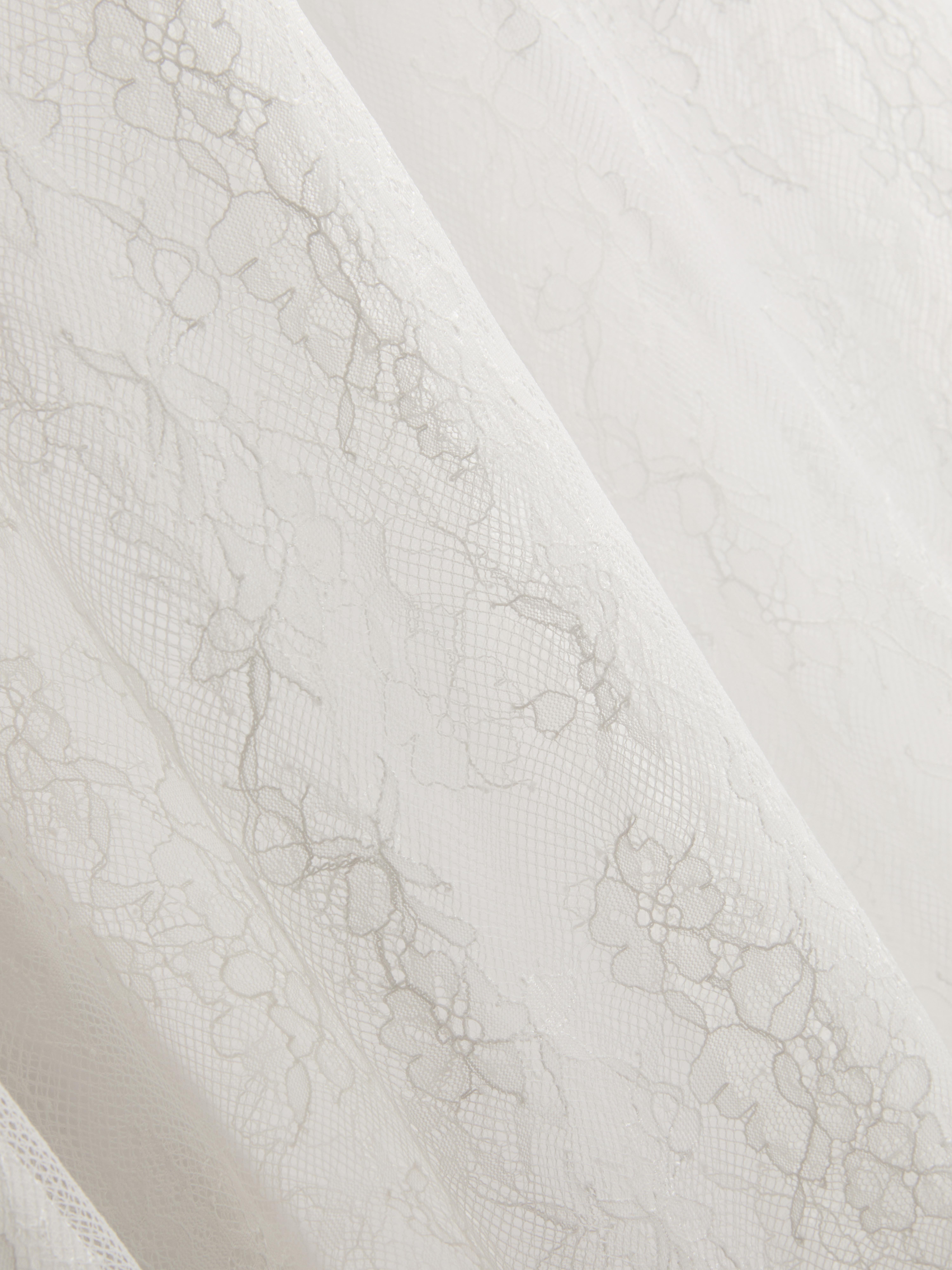 Bridal Strapless Mini Overlay Maxi Dress