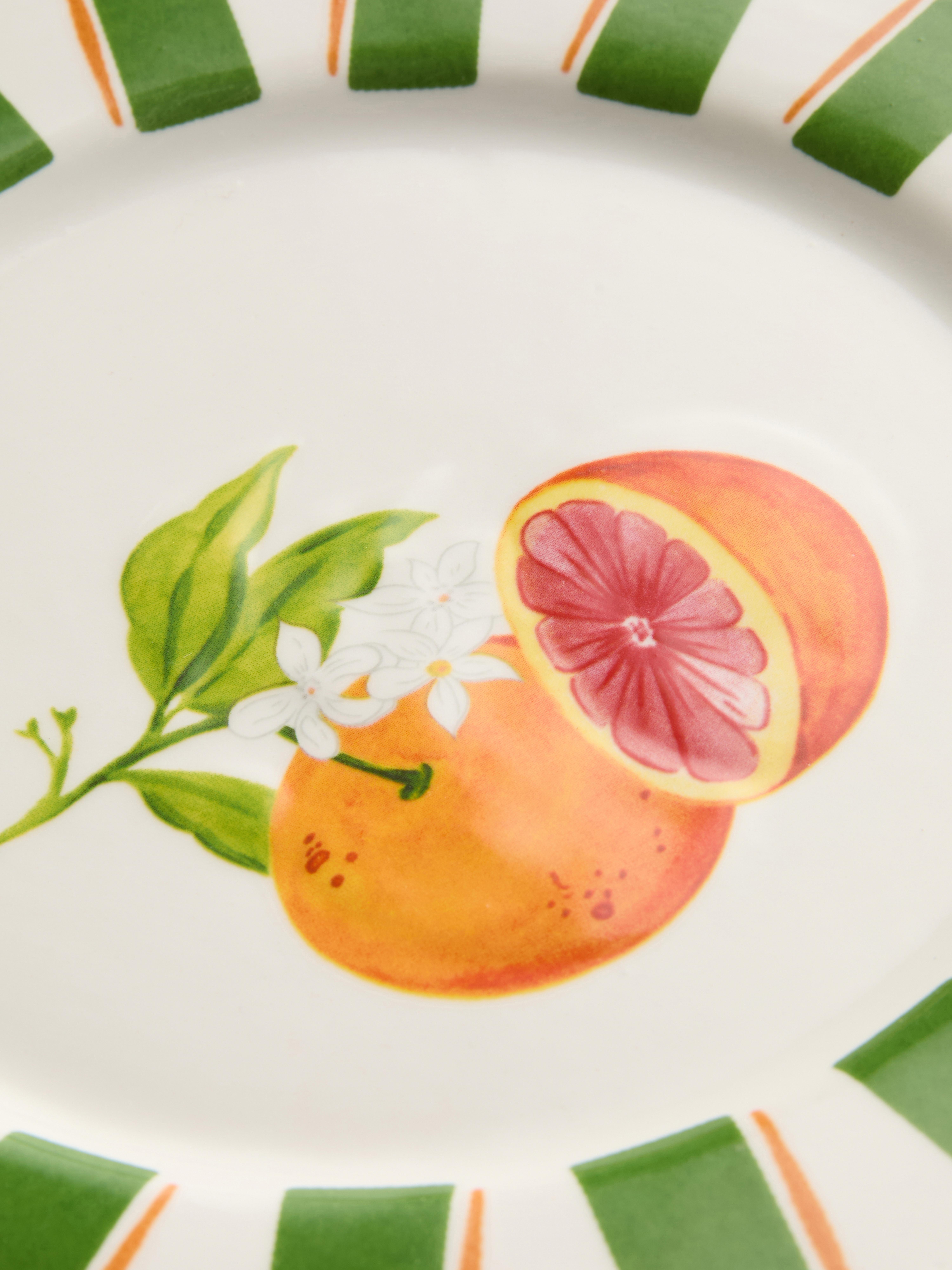 Petite assiette à fruits méditerranéens