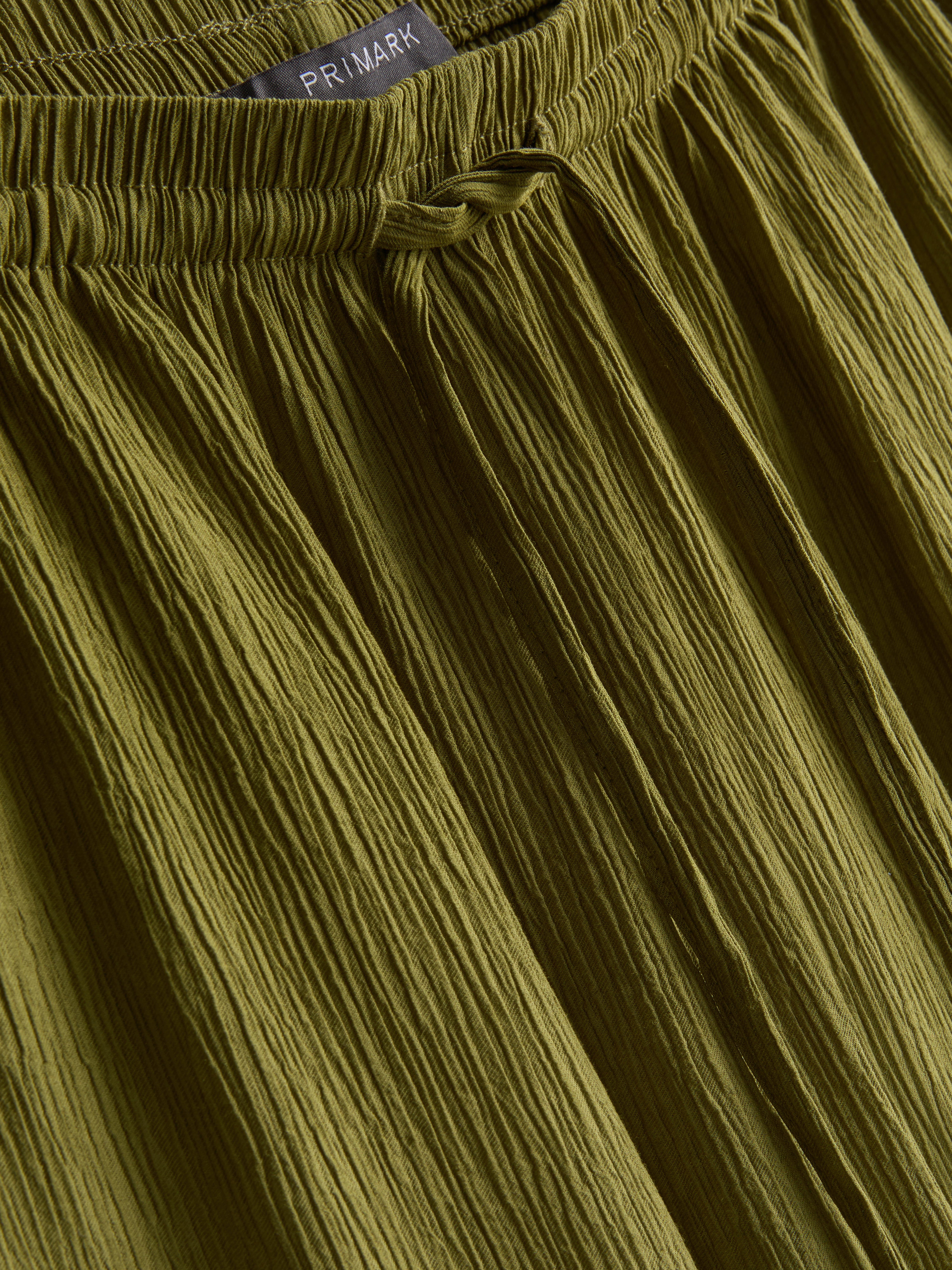 Hose in Knitteroptik mit weitem Bein