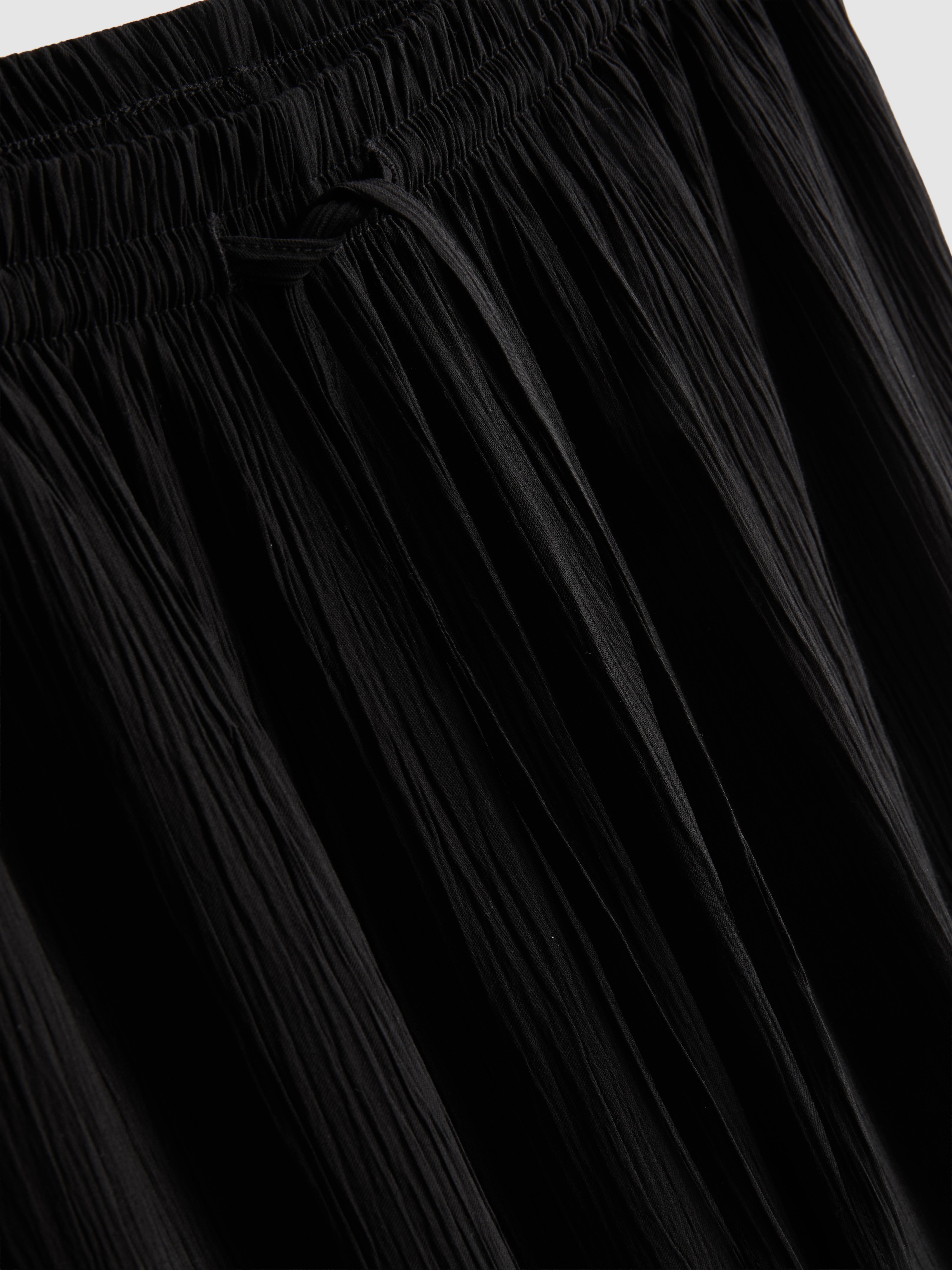 Crinkle Wide Leg Pants