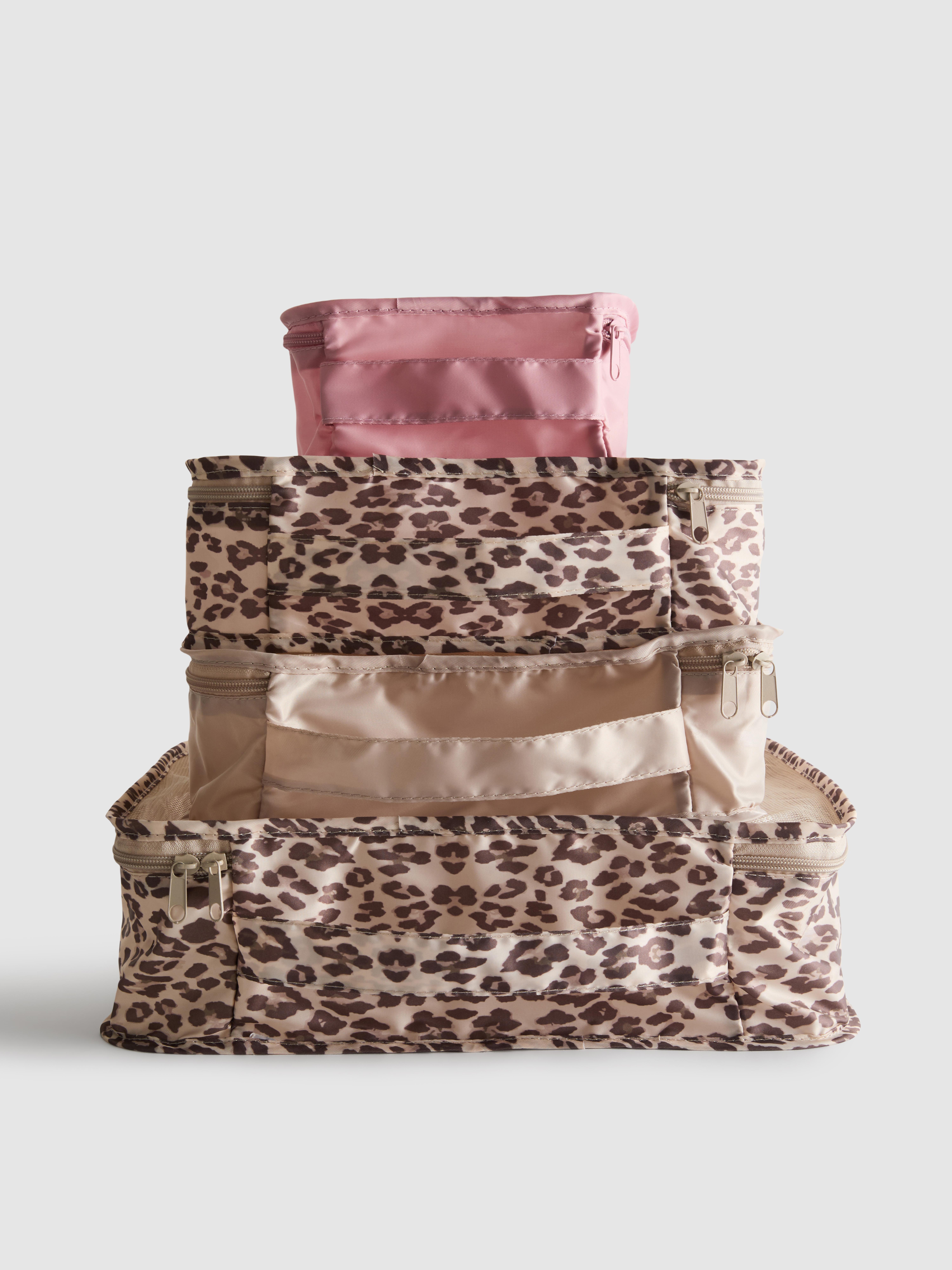 Packwürfel mit Leopardenmuster, 8er-Pack