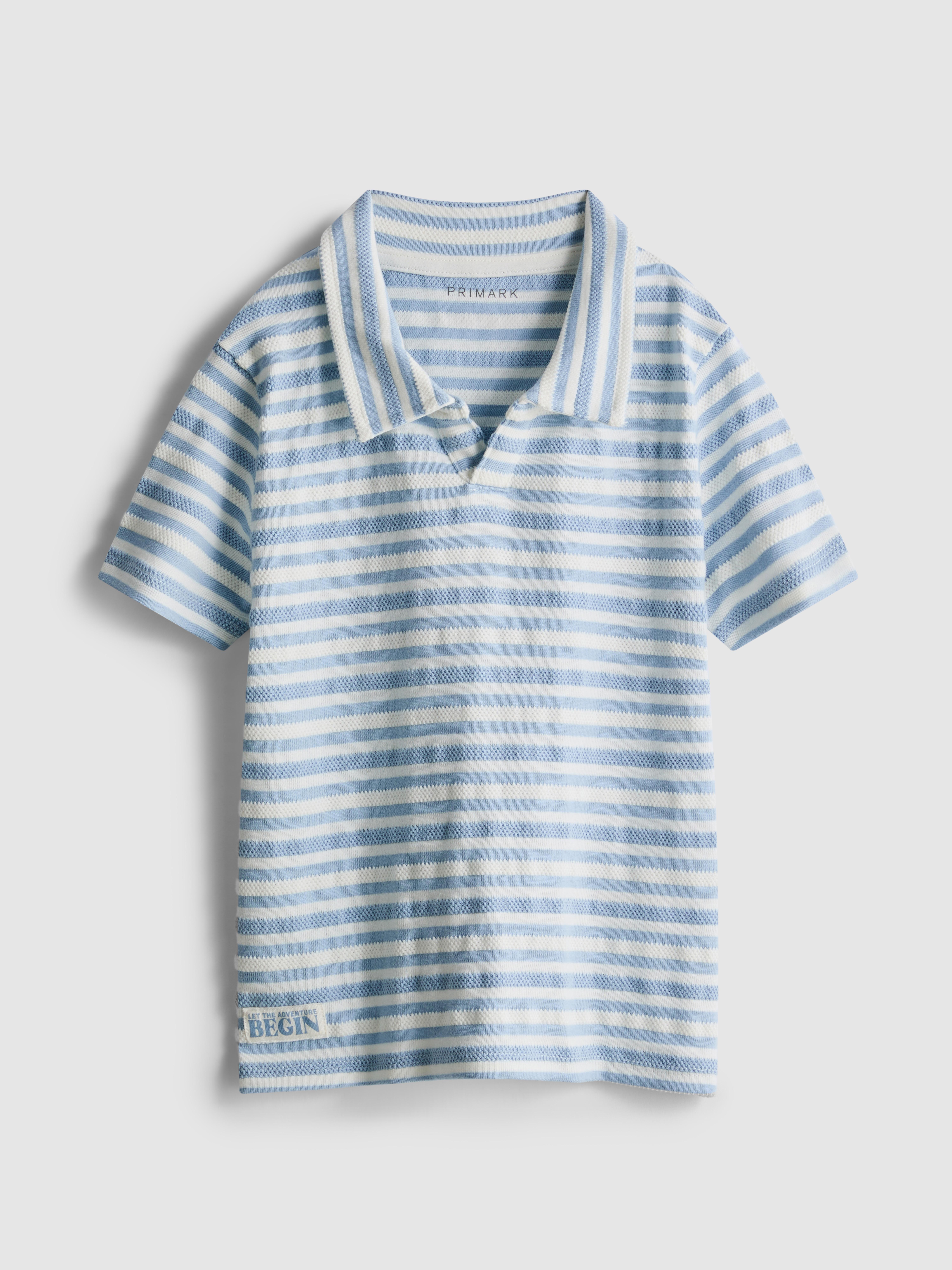 1.5-8yrs | Textured Polo Shirt